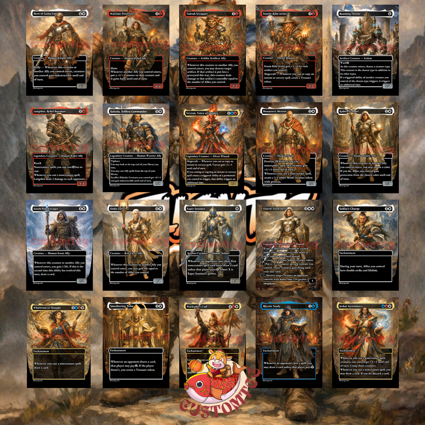 Sokka Custom Deck