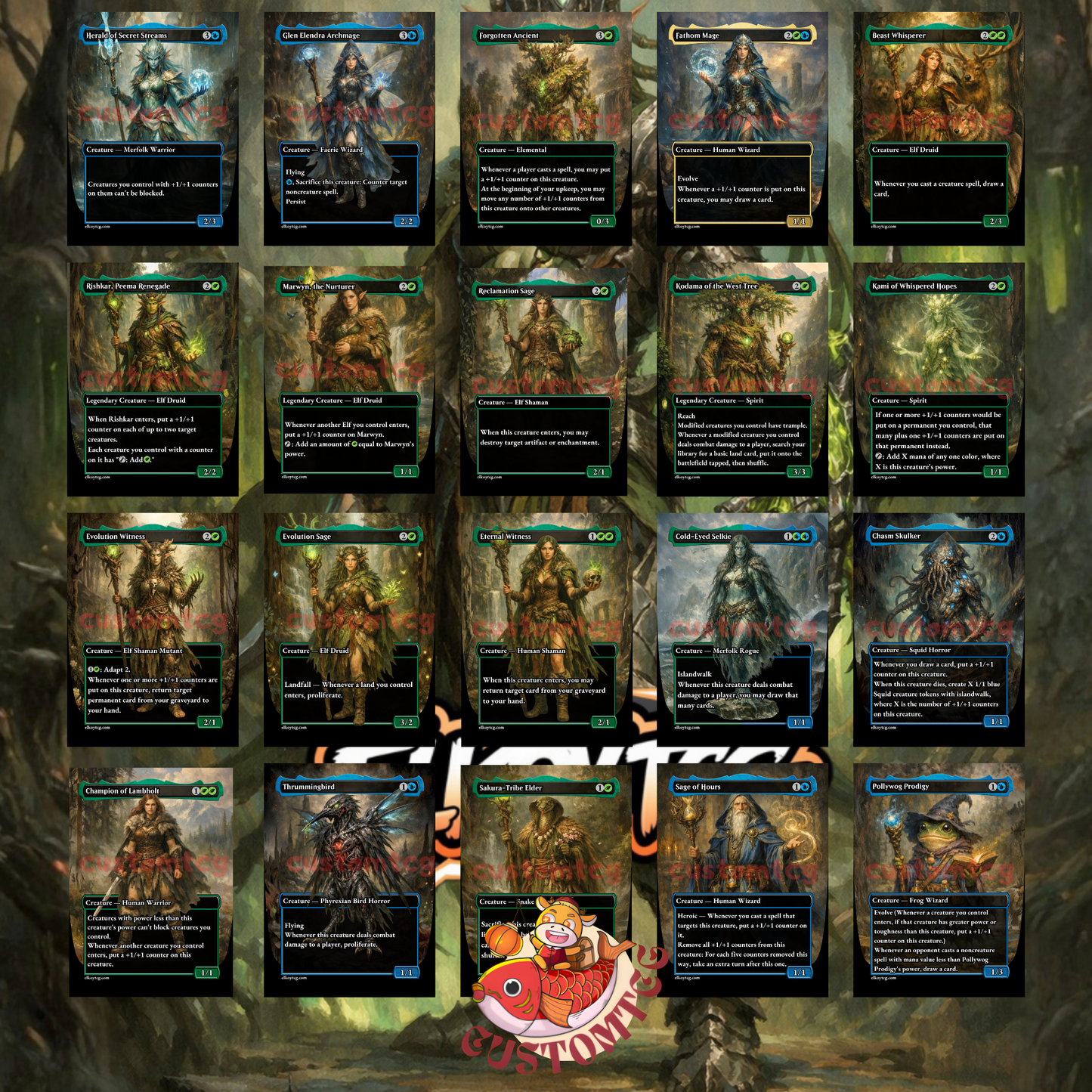 Ezuri, Claw of Progress Custom Deck