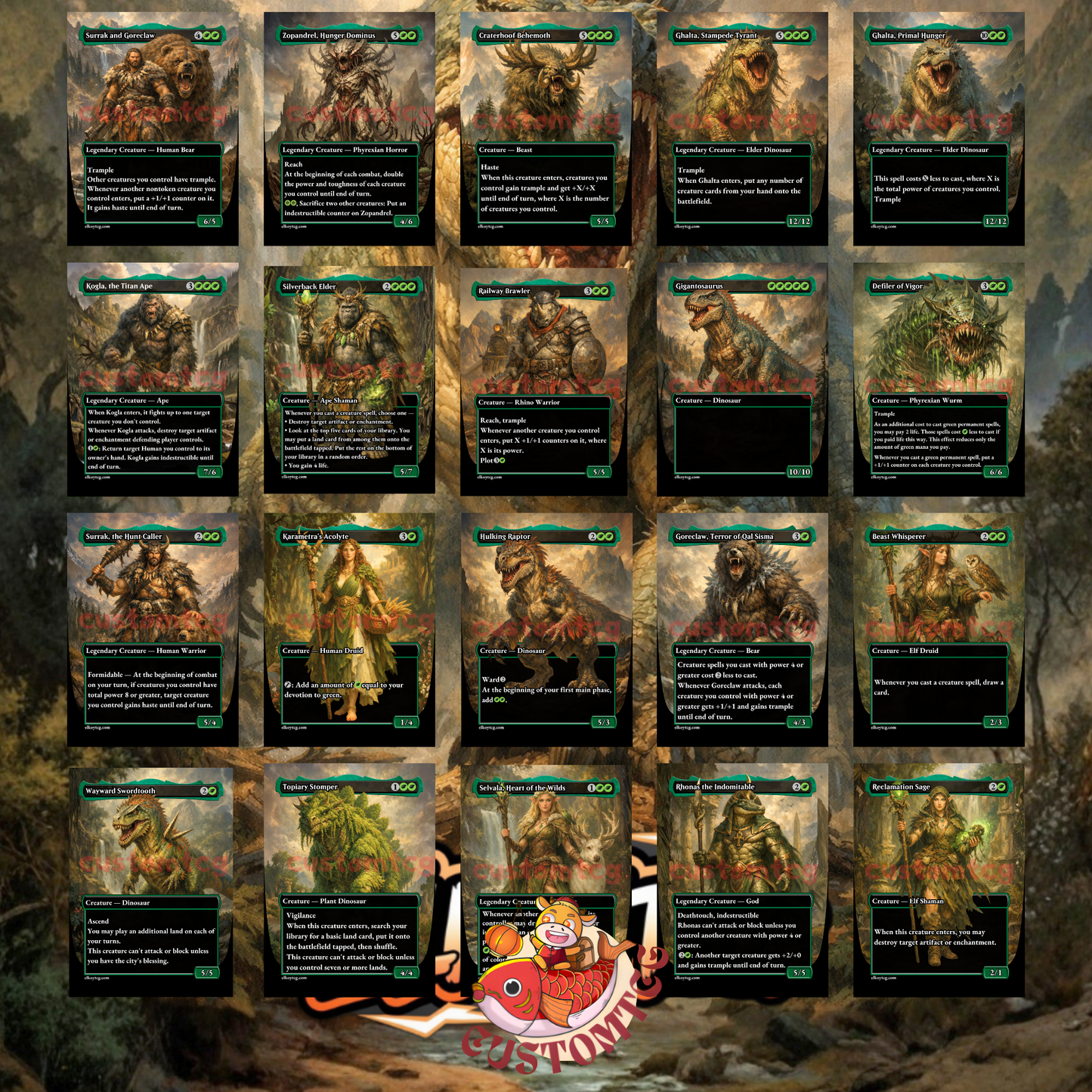 Ghalta, Primal Hunger Custom Deck