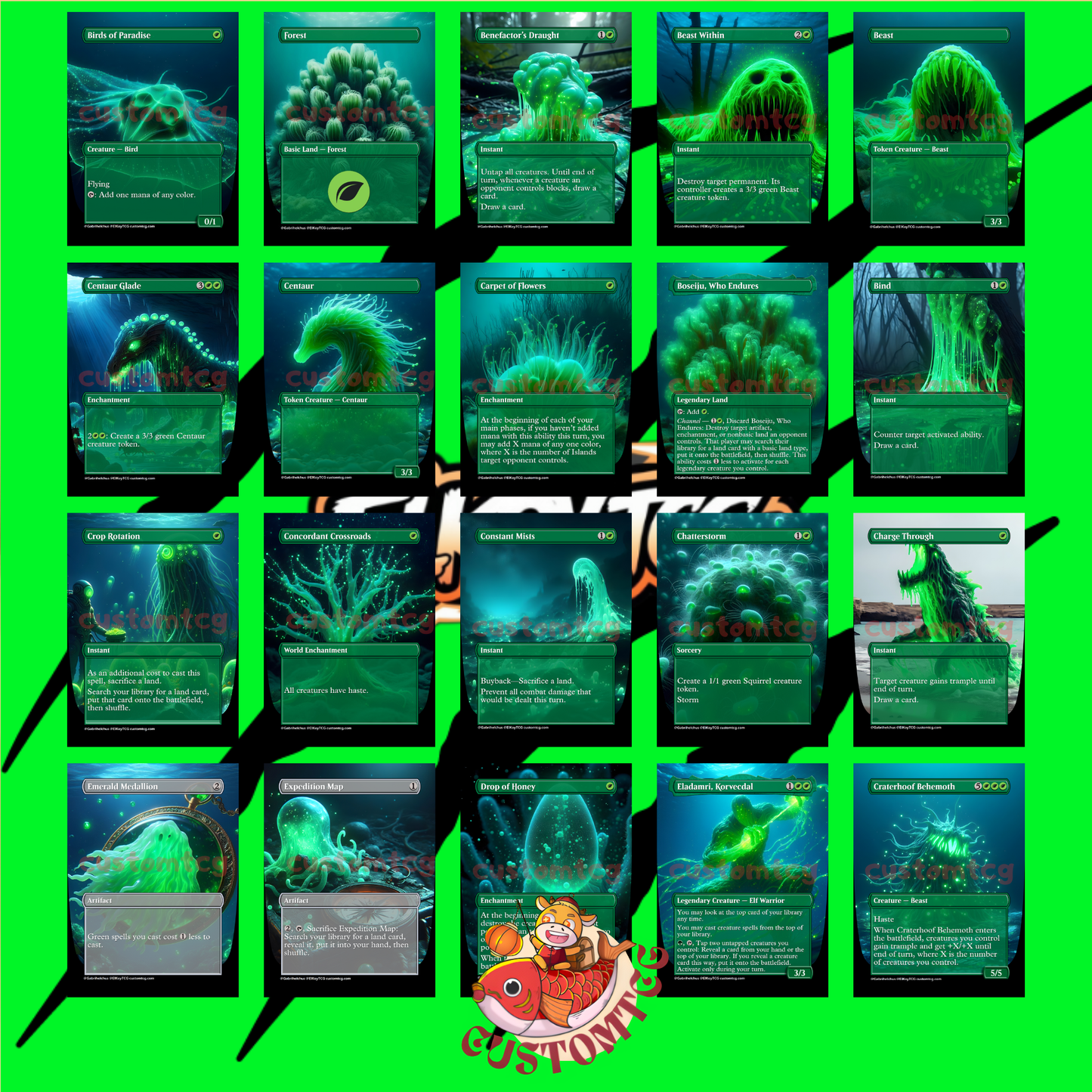 Aeve Oozes Custom Deck - Storm