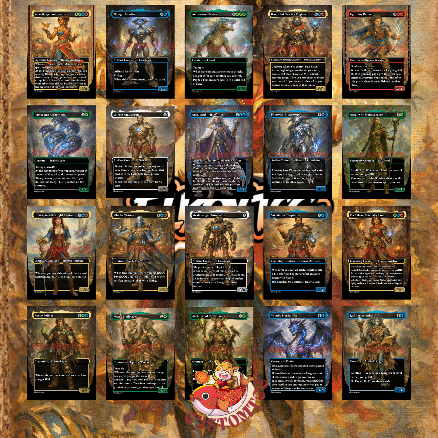 Saheeli Radiant Creator Custom Deck