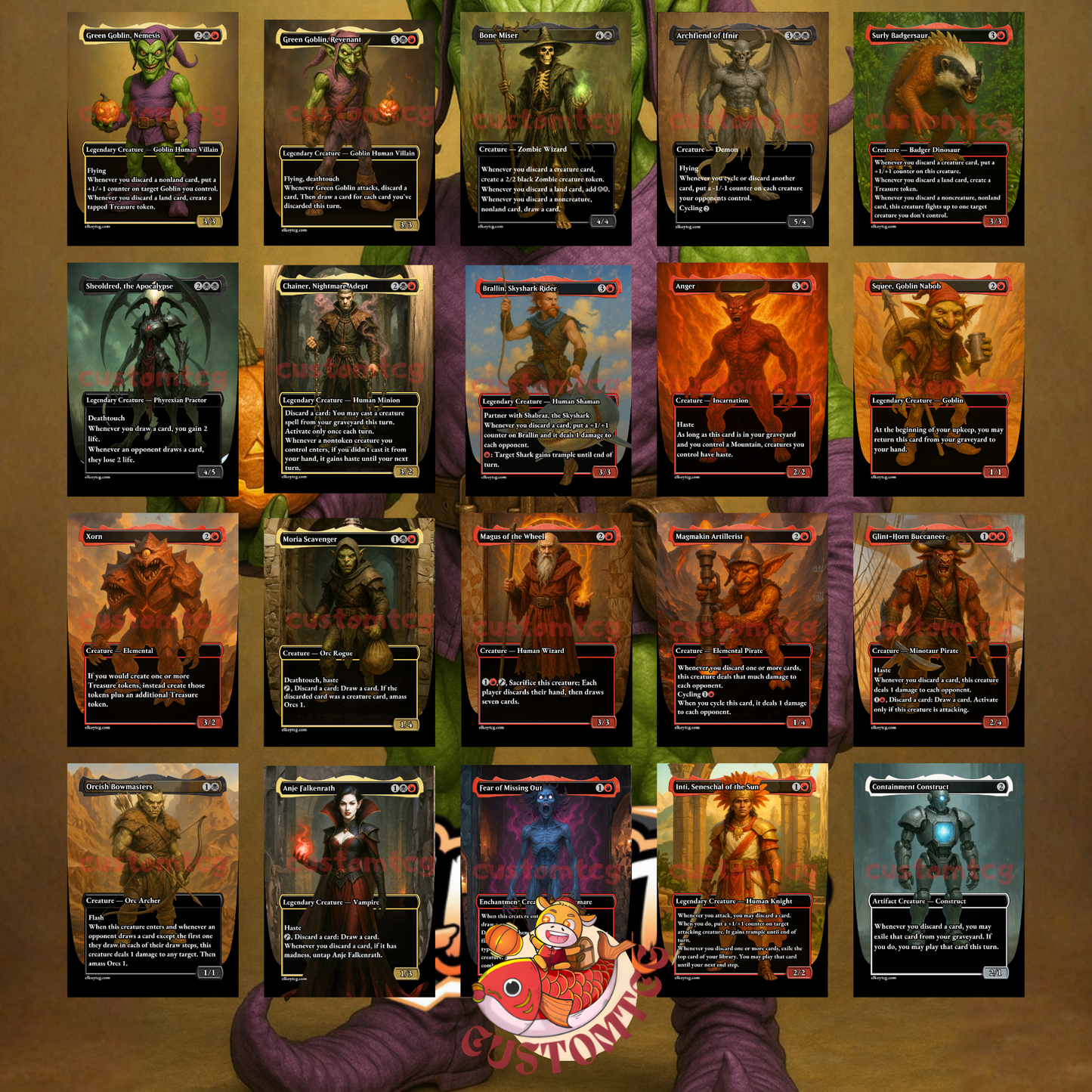 Green Goblin, Nemesis Custom Deck