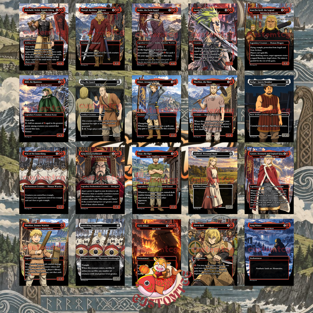 Vinland Saga Custom Deck