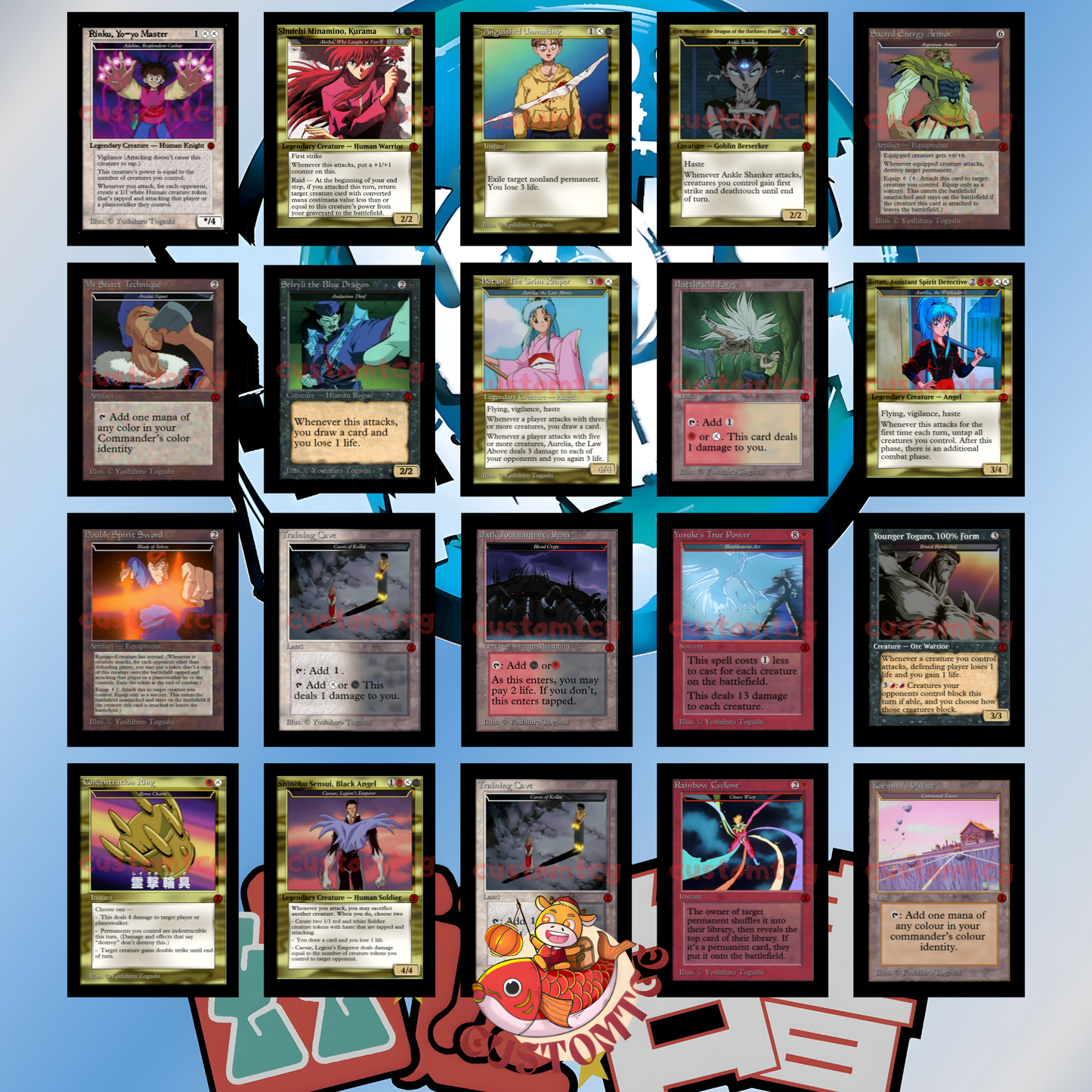 Yu Yu Hakusho Custom Deck
