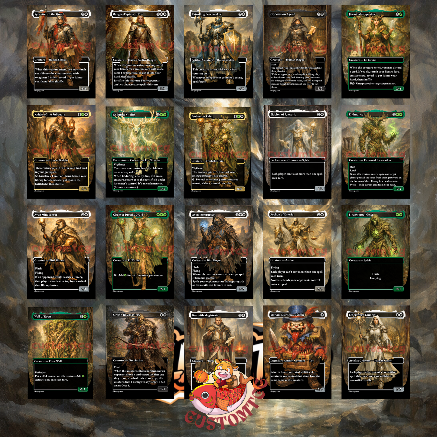 Tayam, Luminous Enigma Custom Deck