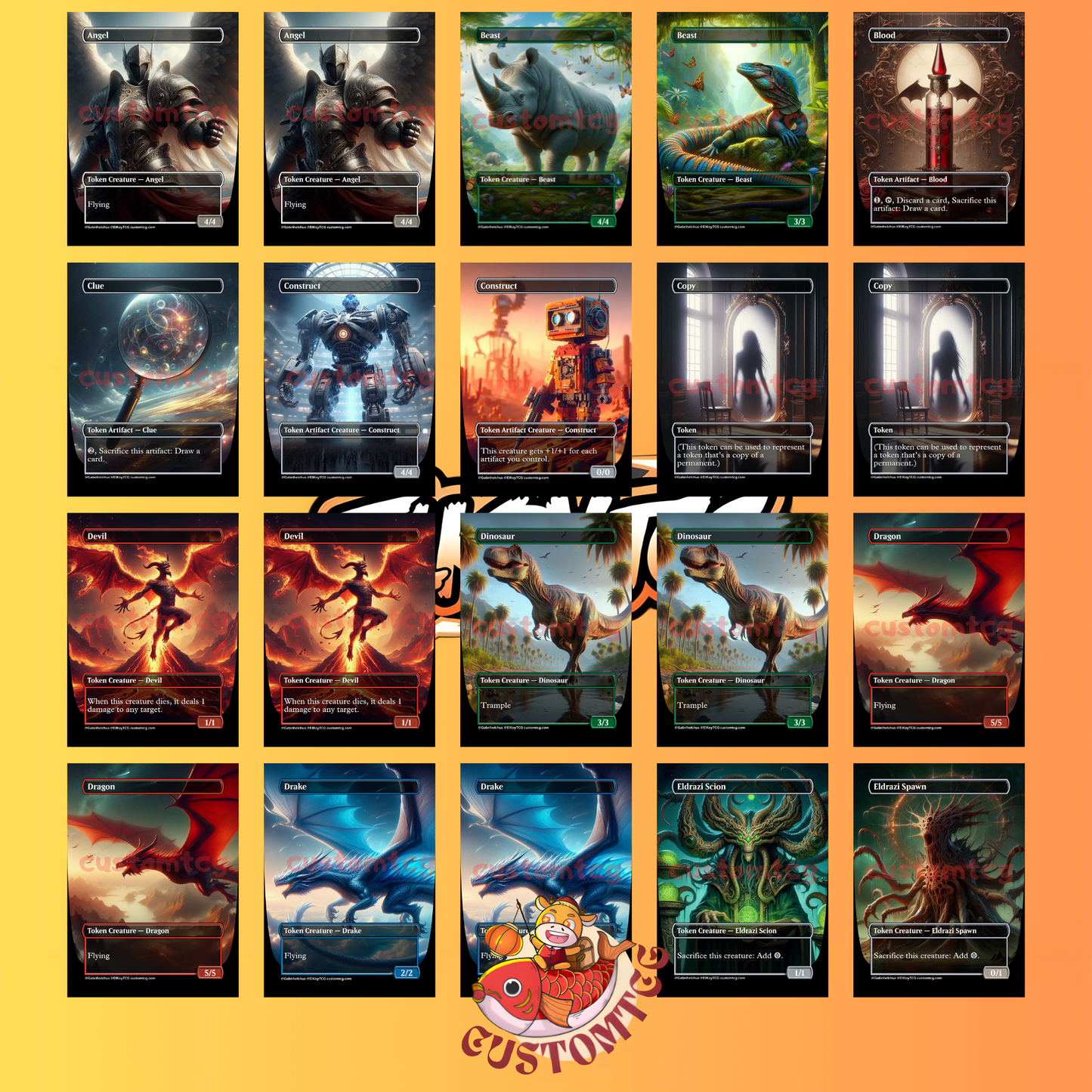 Custom Tokens Pack 🃏