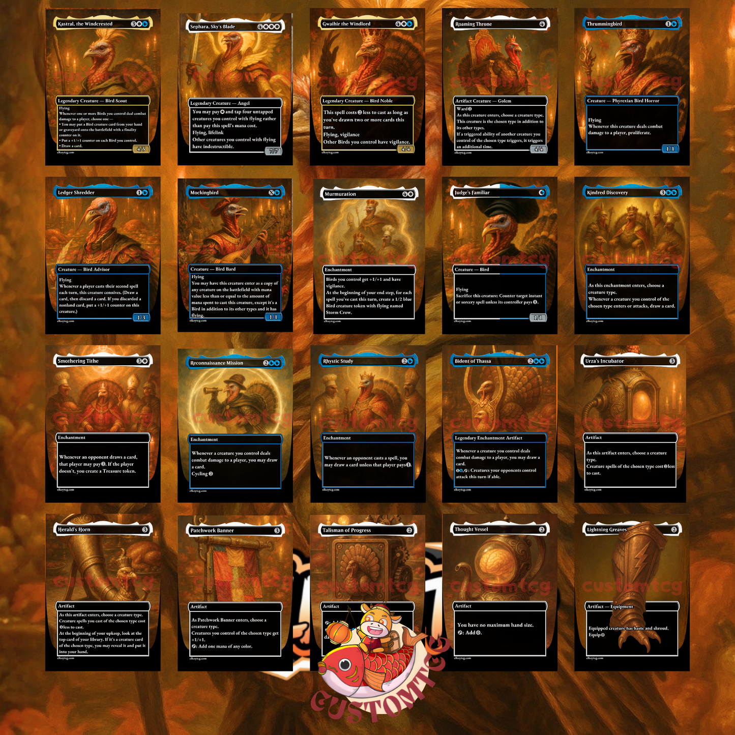 Kastral, The Windcrested Custom Deck