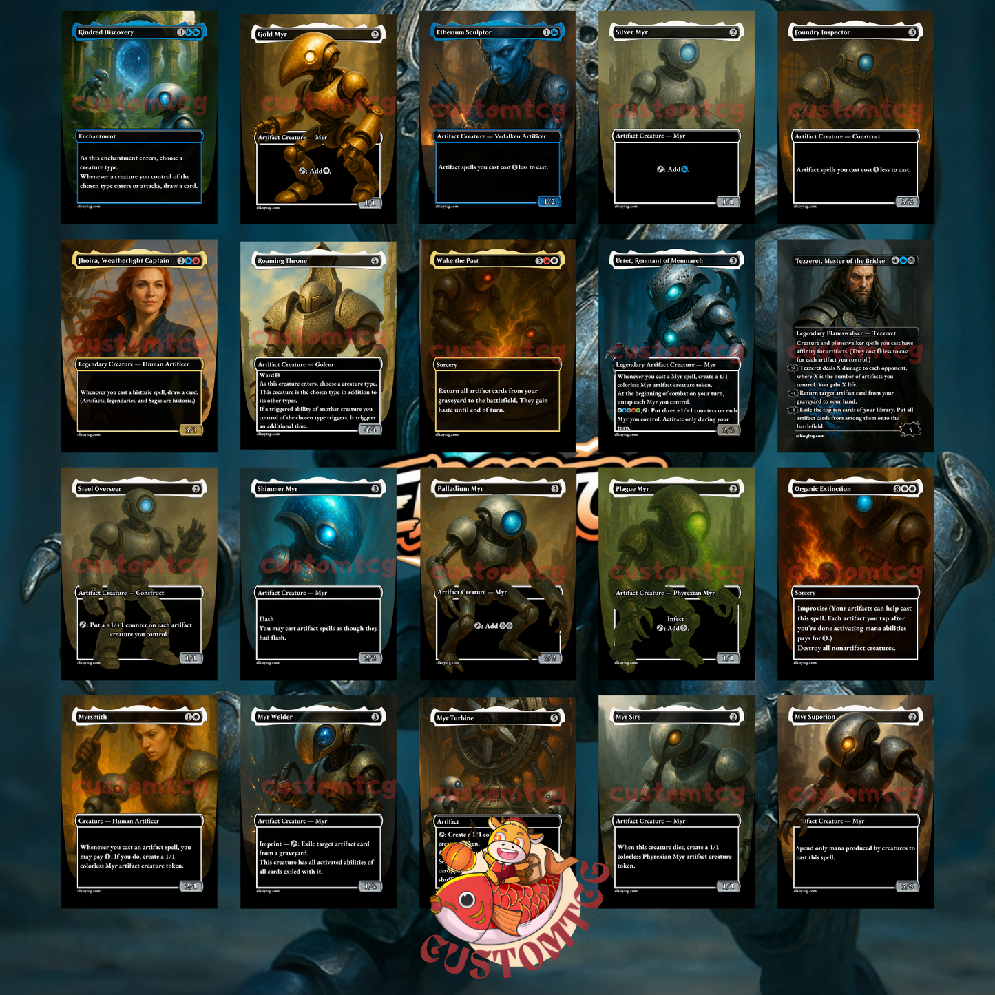 Urtet, Remnant of Memnarch Custom Deck (Top #59)