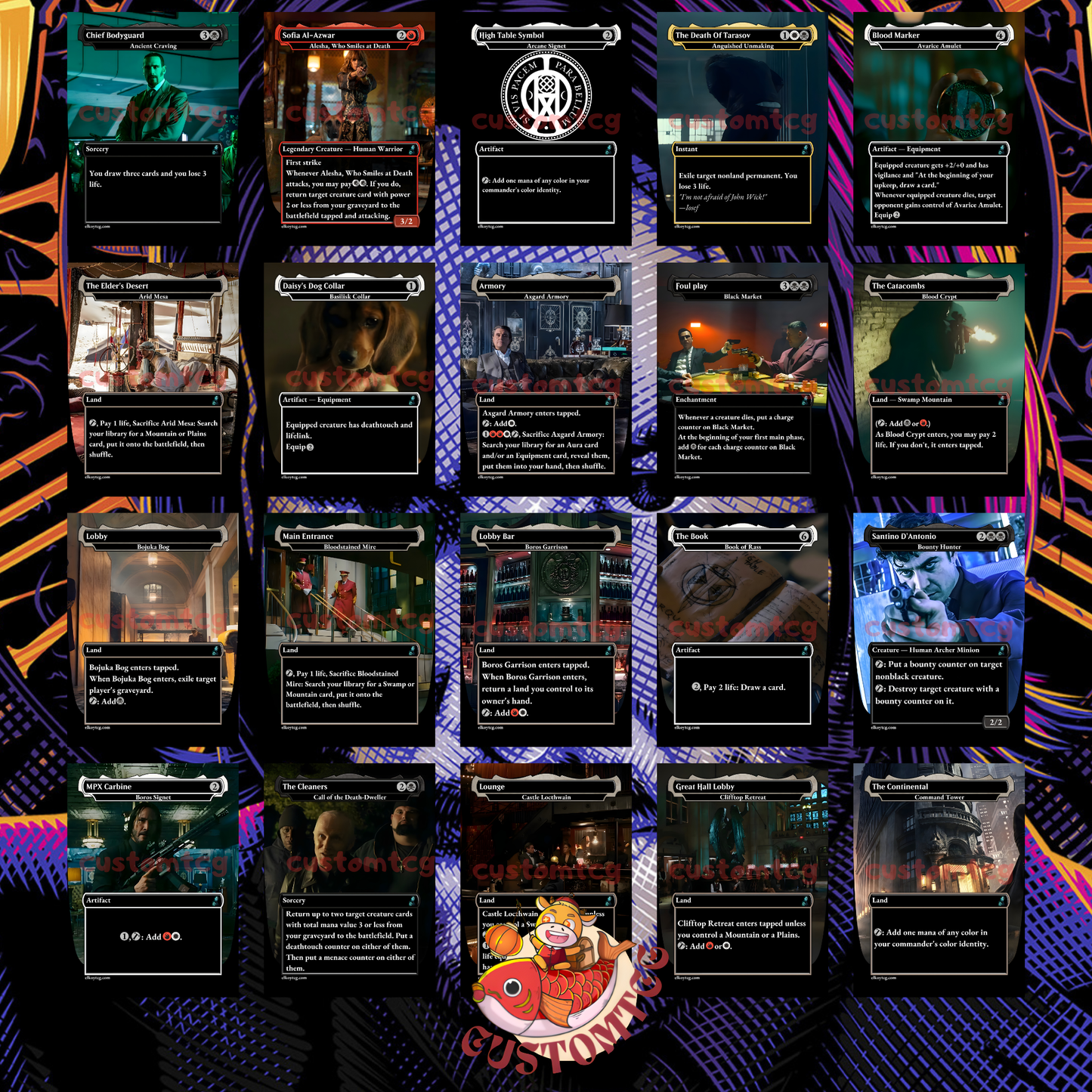 John Wick Commander Deck