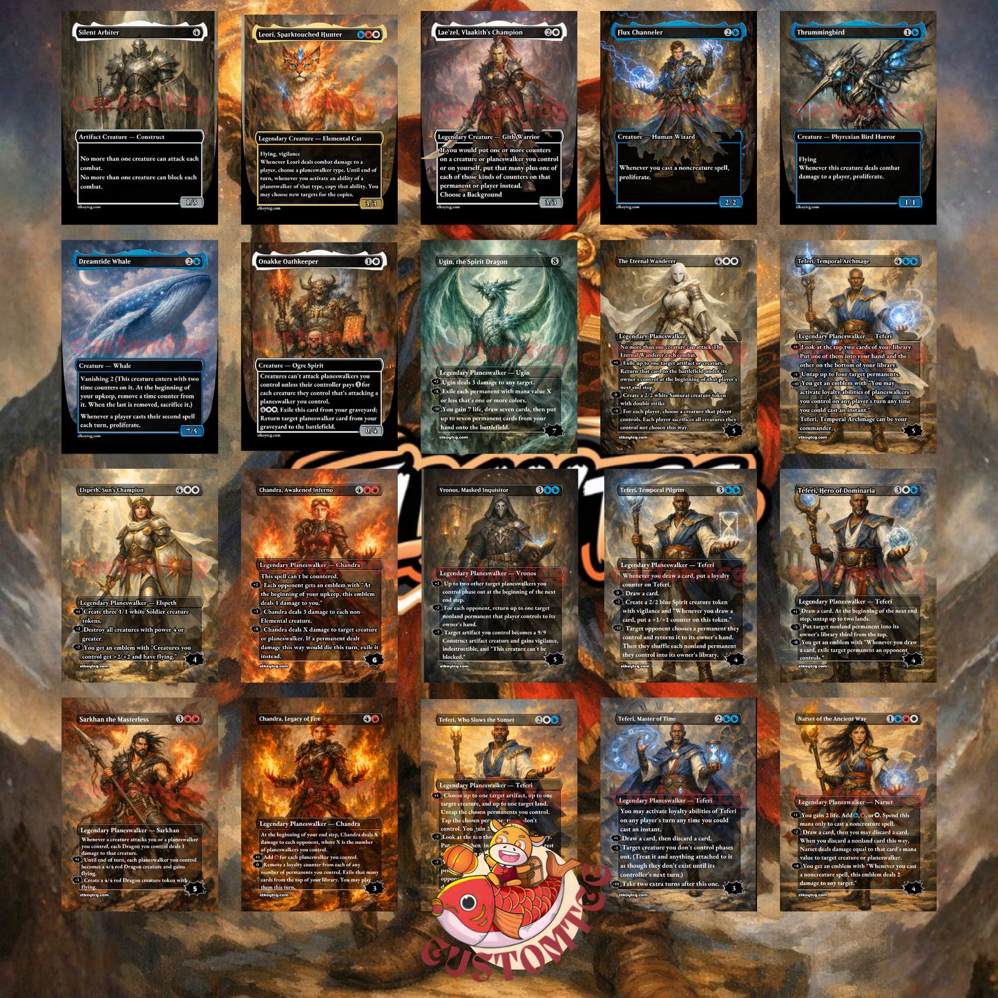 Commodore Guff Custom Deck