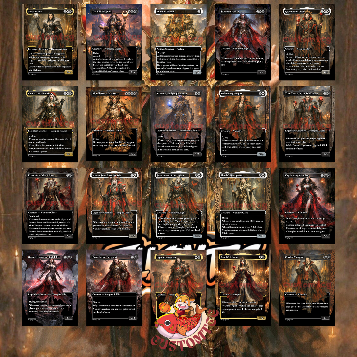 Clavileño, First of the Blessed — Custom Deck ✨🧛