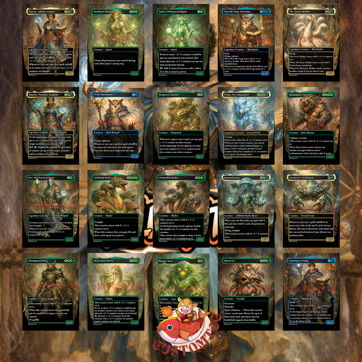 Zimone, Infinite Analyst custom deck