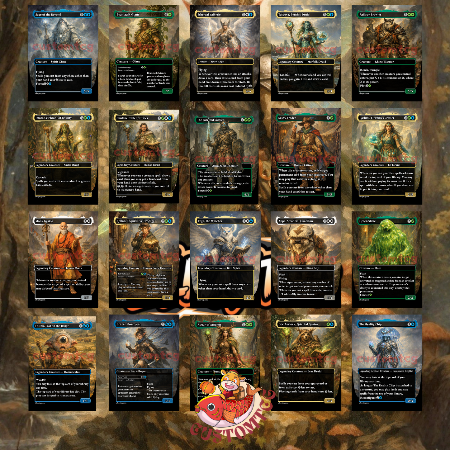 Kellan, the Kid Custom Deck