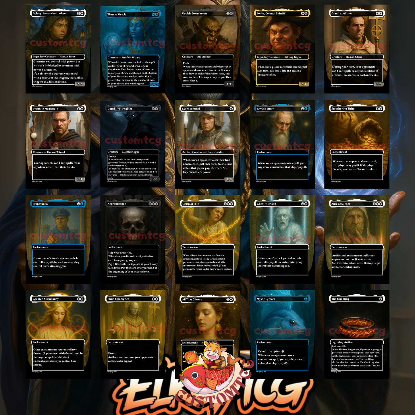 Zur the Enchanter – Aura-Powered Control Custom Deck