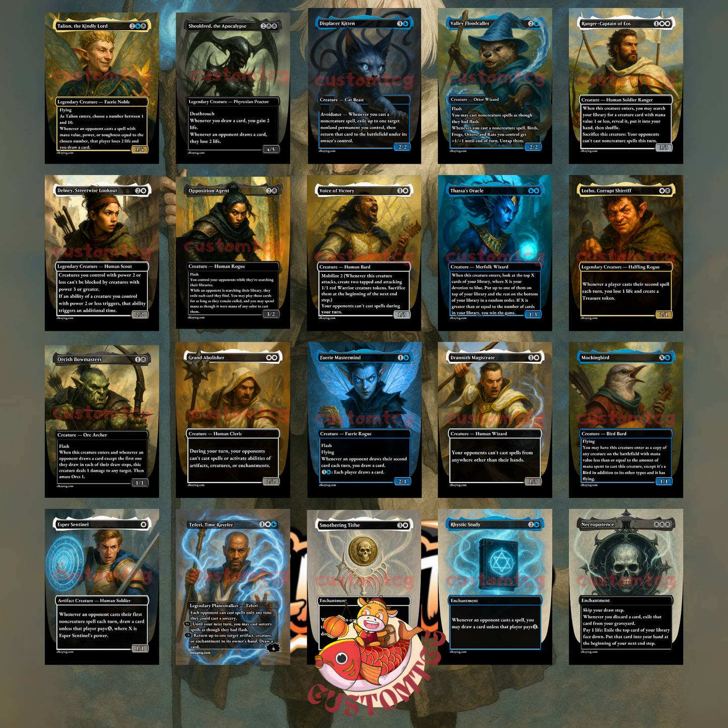 Y'shtola, Night's Blessed Custom Deck
