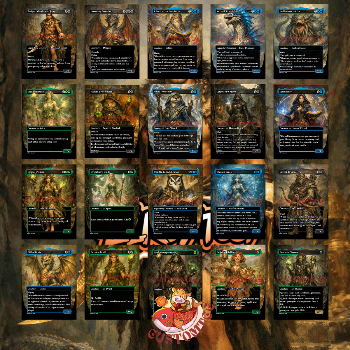 Tasigur, the Golden Fang Custom Deck