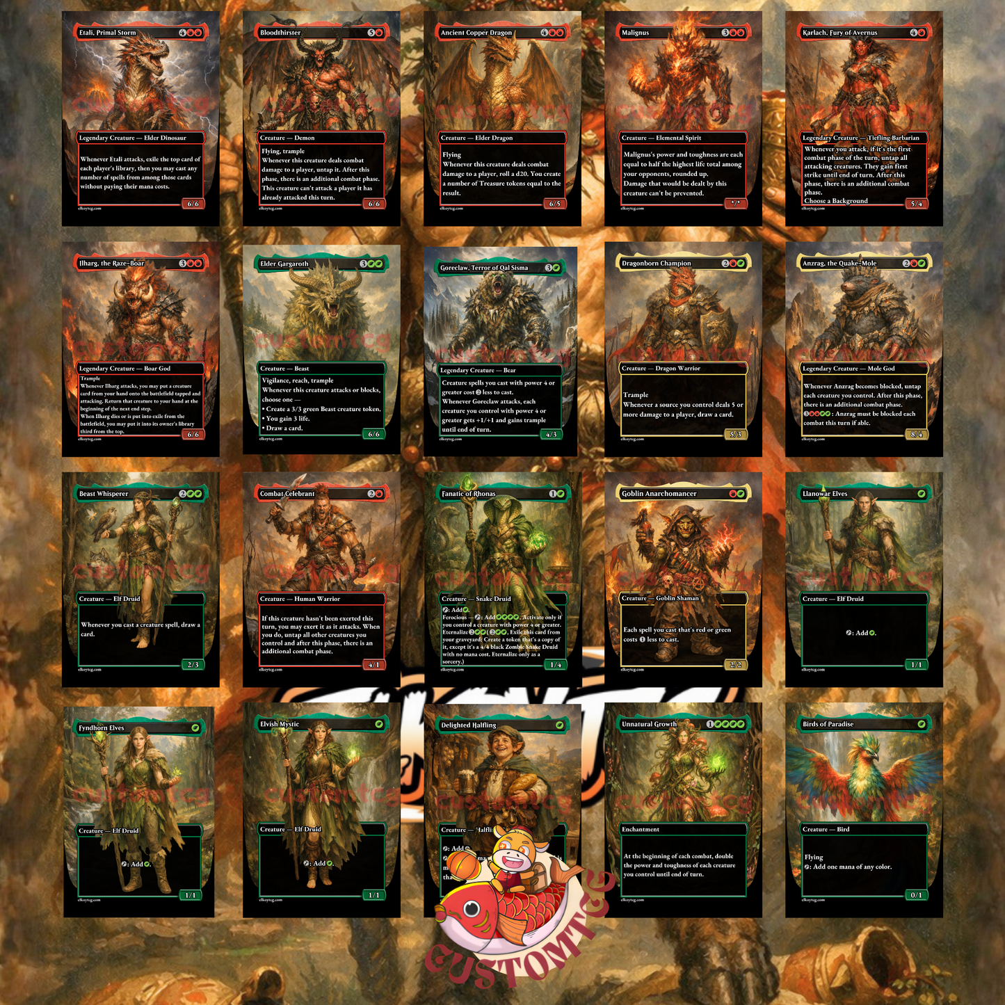 Xenagos, God of Revels Custom Deck
