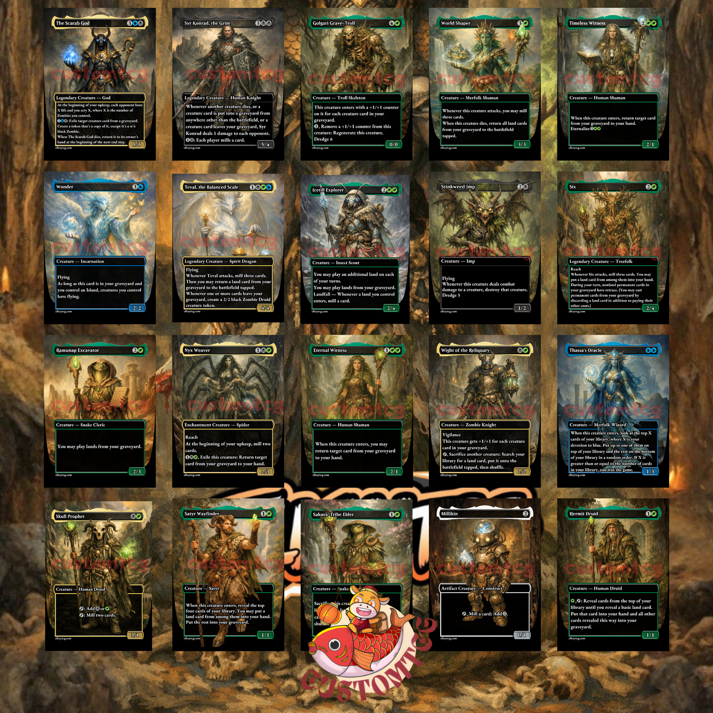 Sidisi, Brood Tyrant Custom Deck