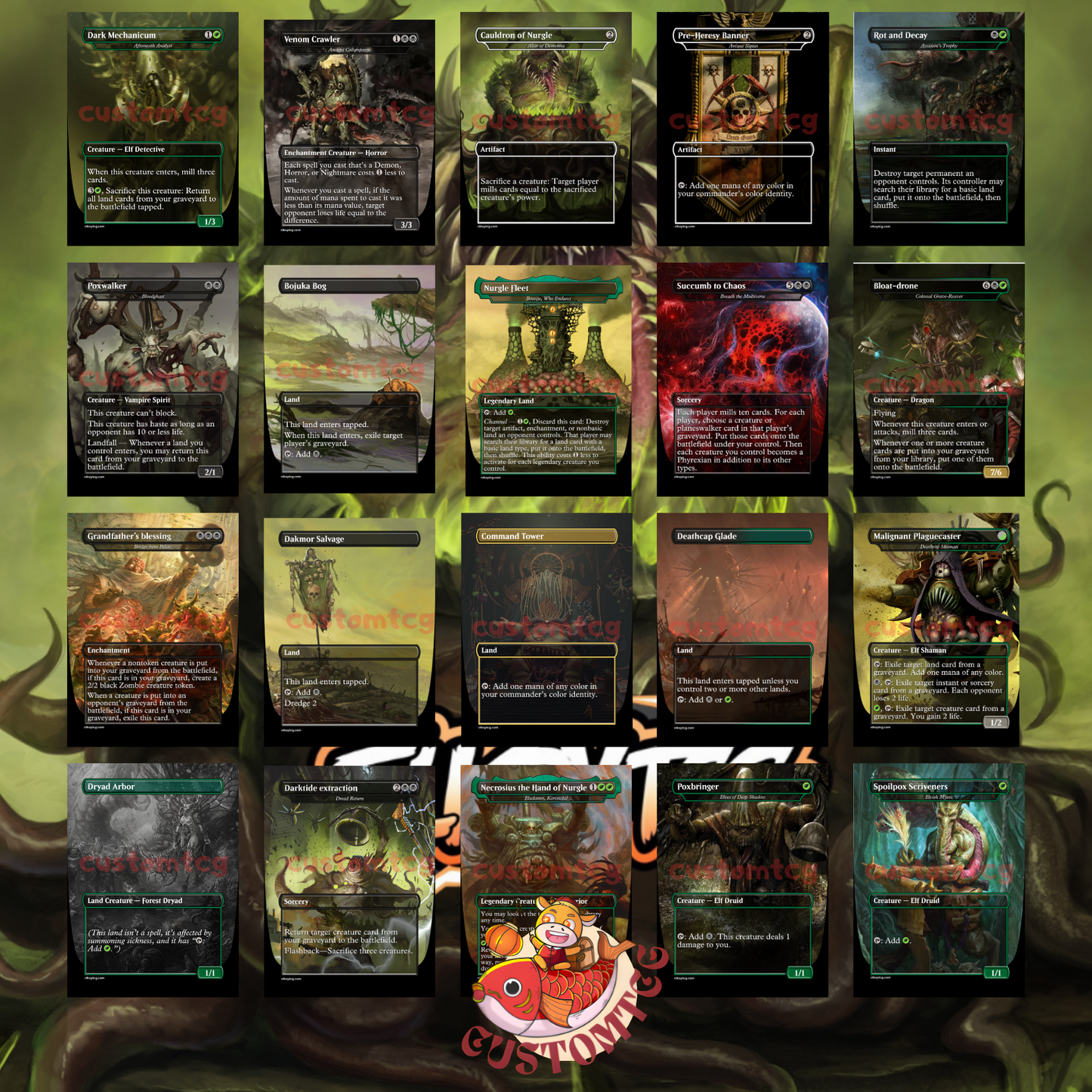 Nurgle, Lord of Pestilence Custom Deck