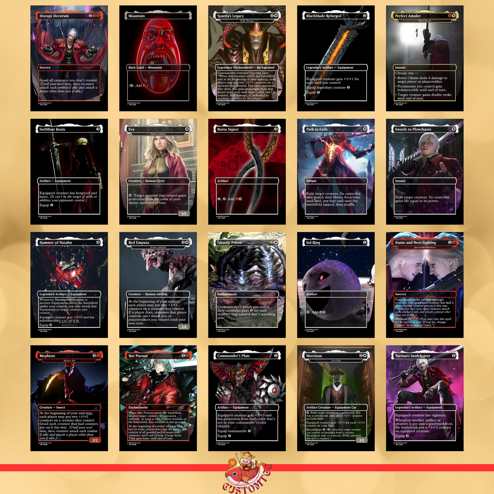 Devil May Cry Custom Deck – ElkoyTCG