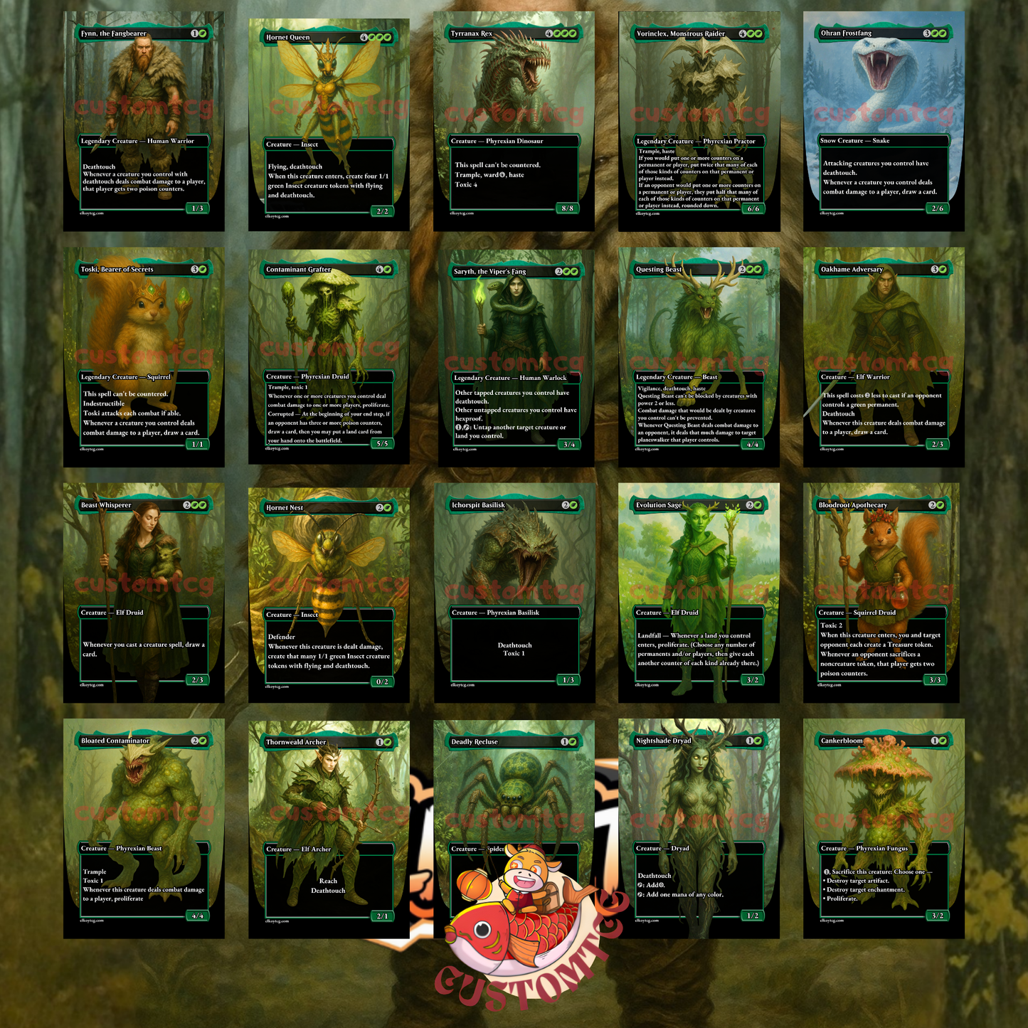 Fynn, the Fangbearer Custom Deck