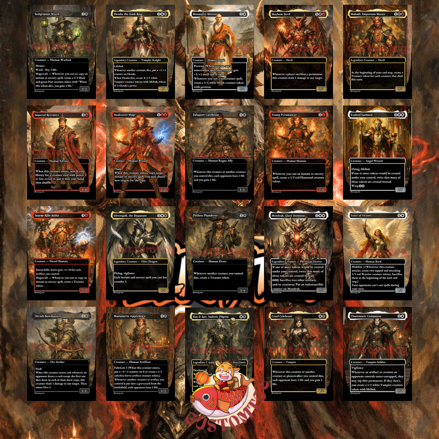 Extus, Oriq Overlord custom deck
