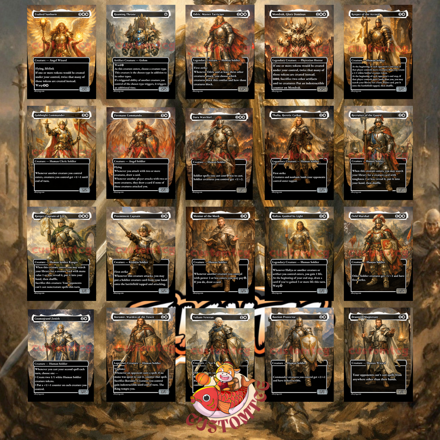 Myrel, Shield of Argive Custom Deck
