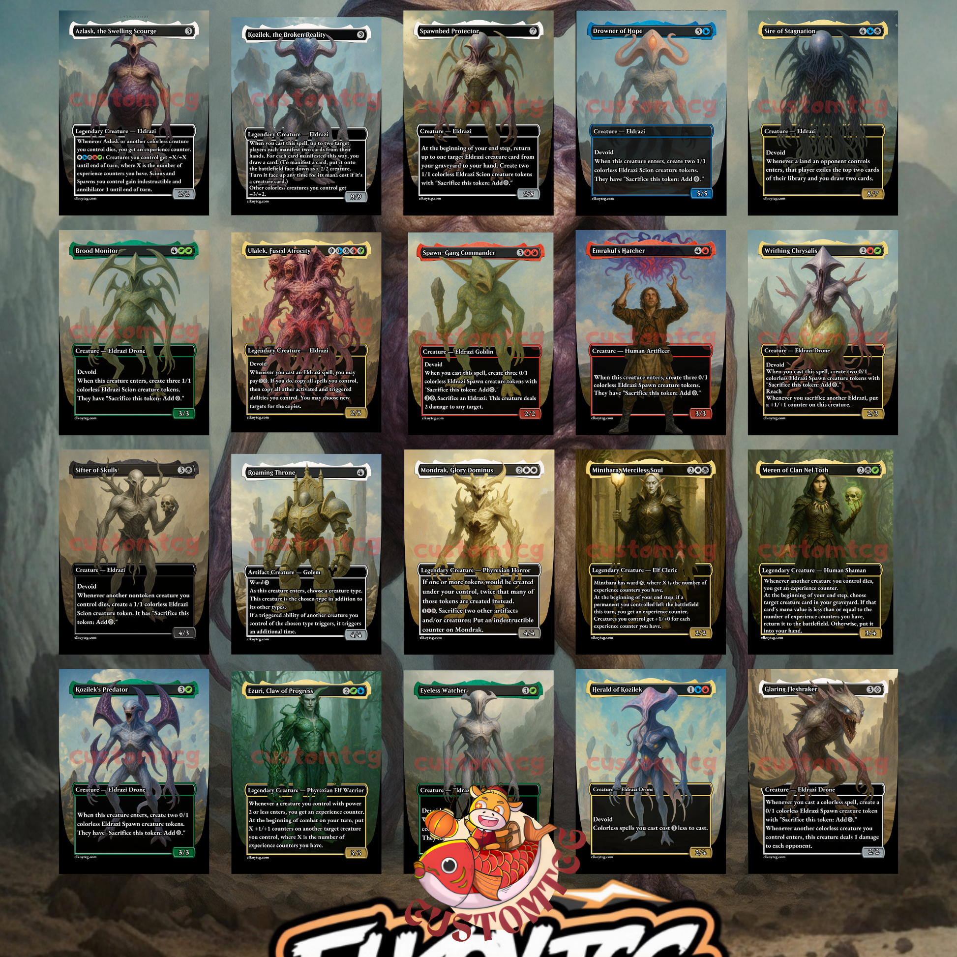 Azlask, Swelling Scourge – Eldrazi Deck – ElkoyTCG