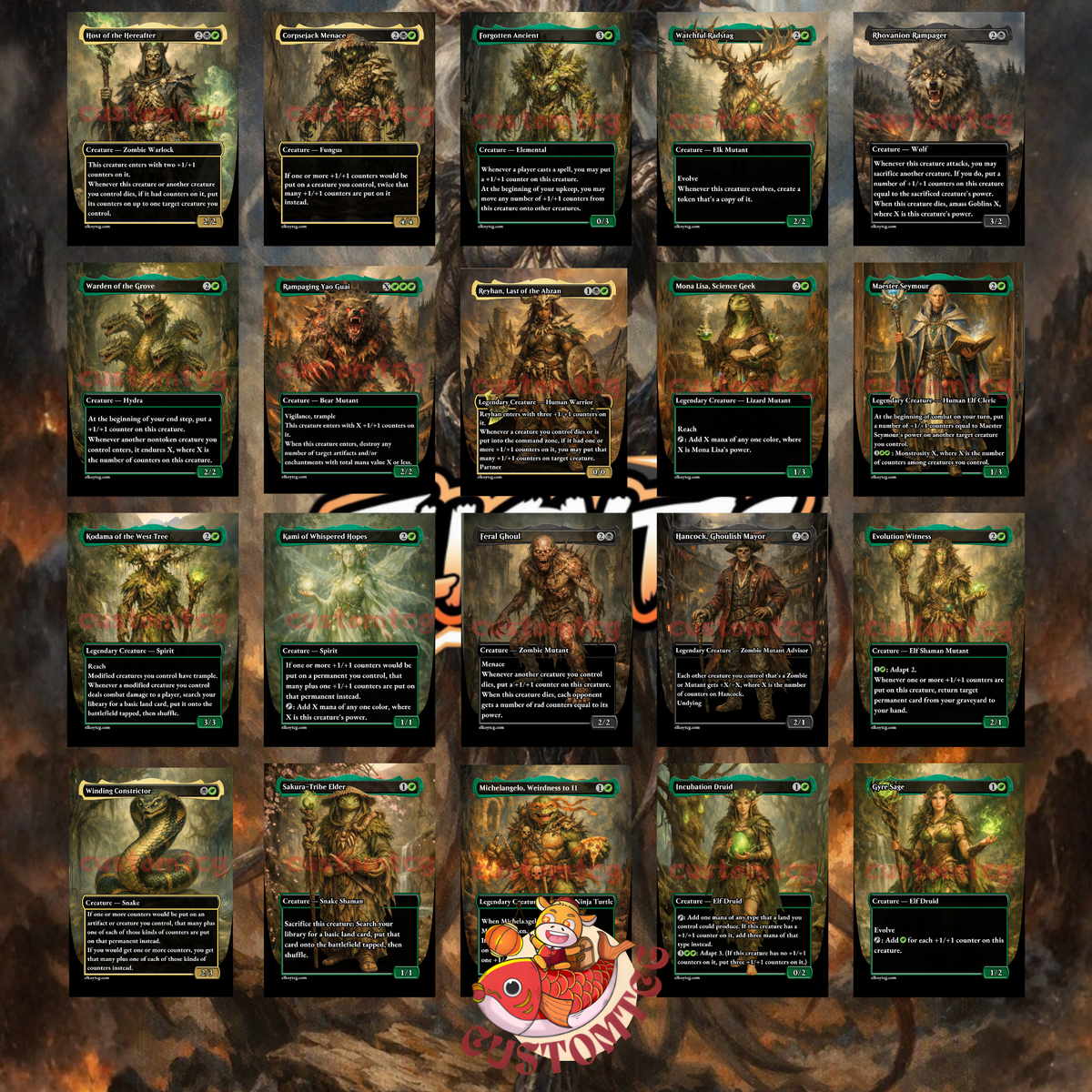 Jenova, Ancient Calamity Custom Deck