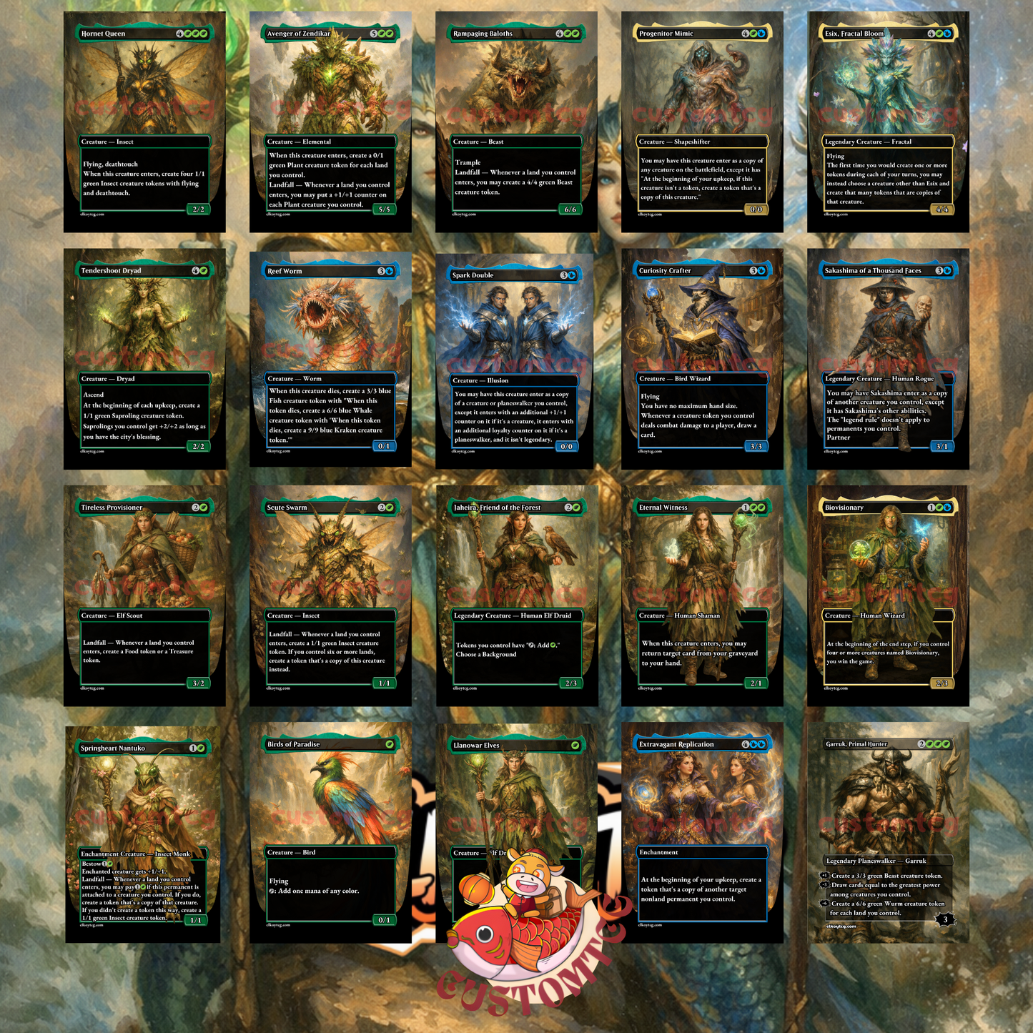 Adrix and Nev, Twincasters Custom Deck