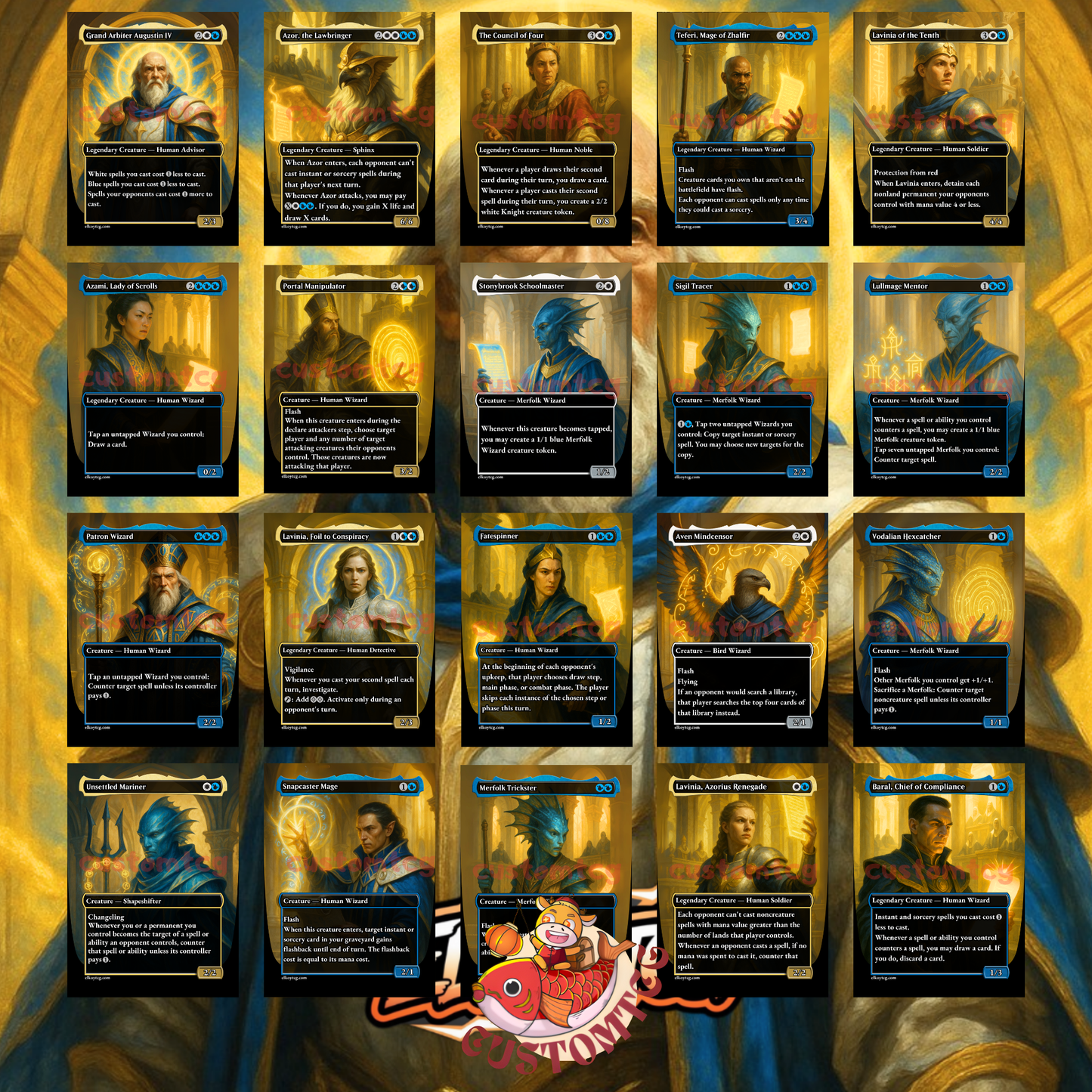 Grand Arbiter Augustin IV Custom Deck