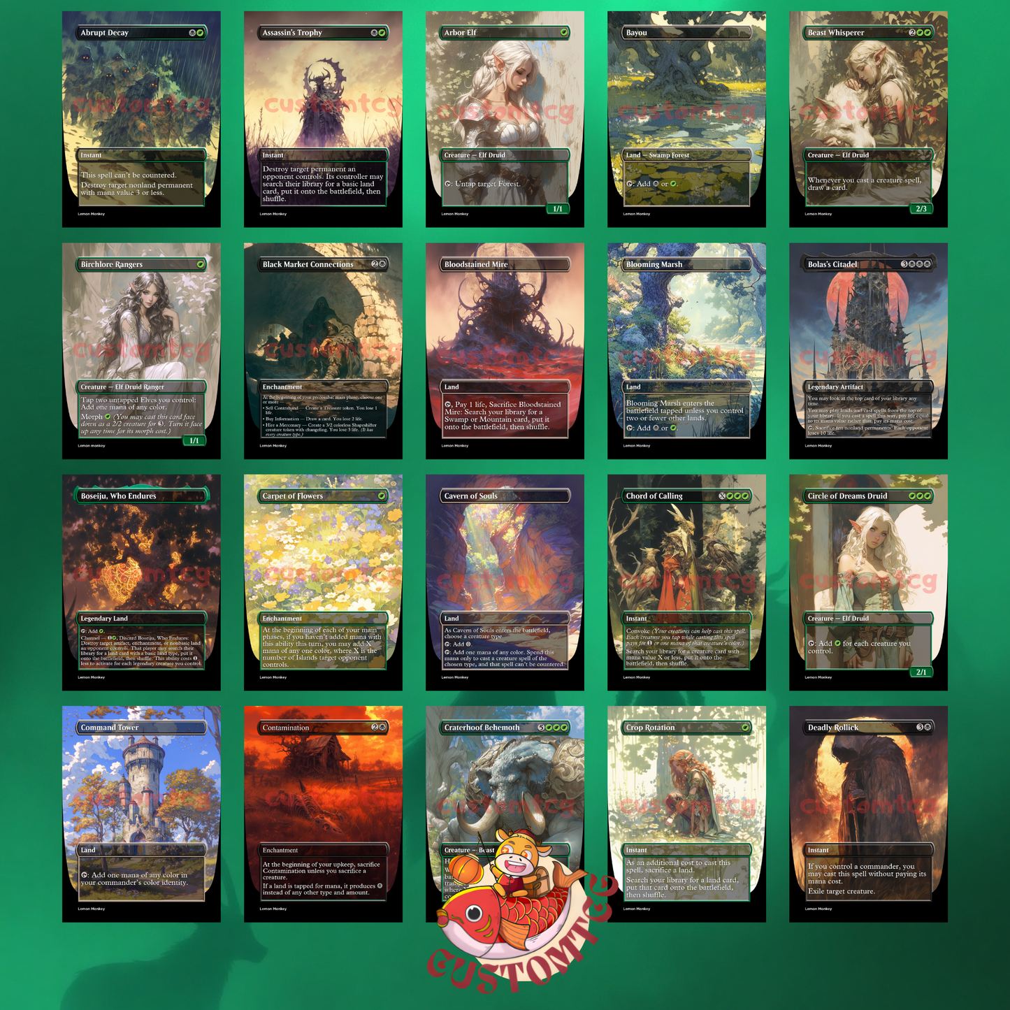 Lathril V1.0 Custom Deck