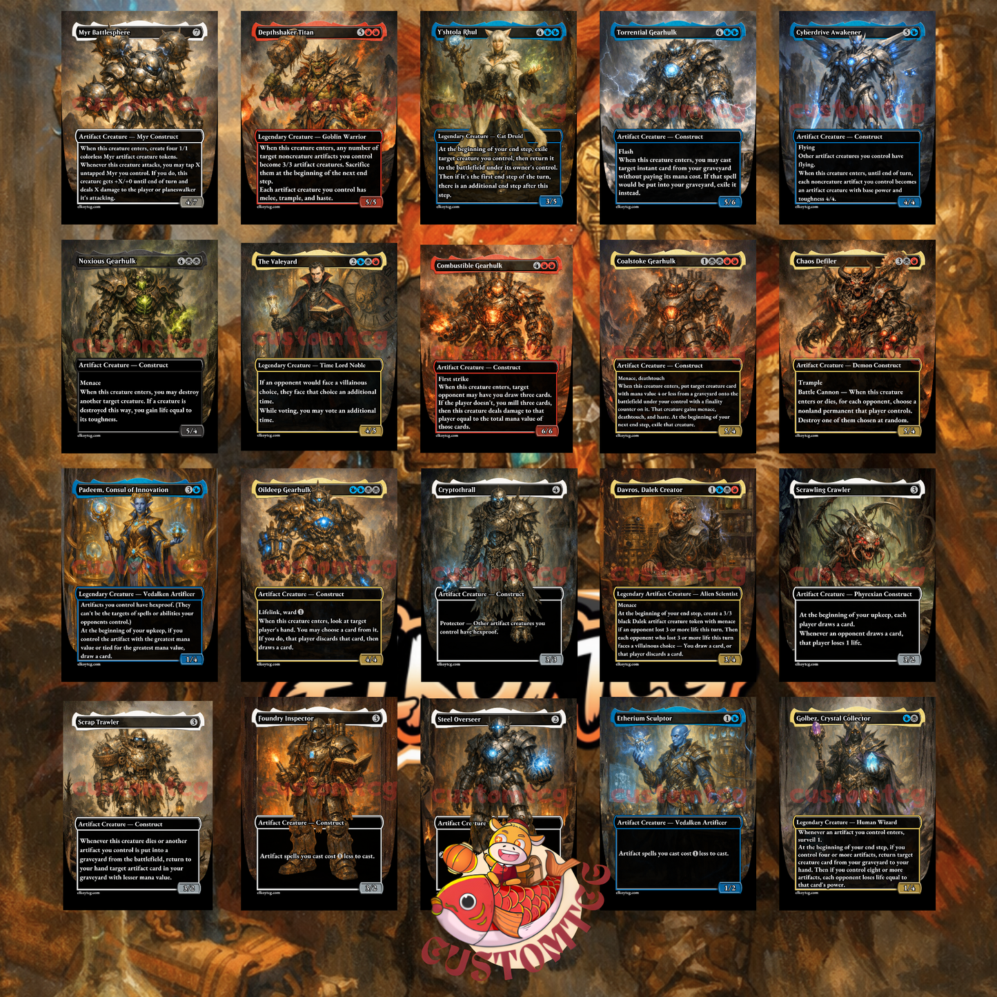 Dr. Eggman Custom Deck
