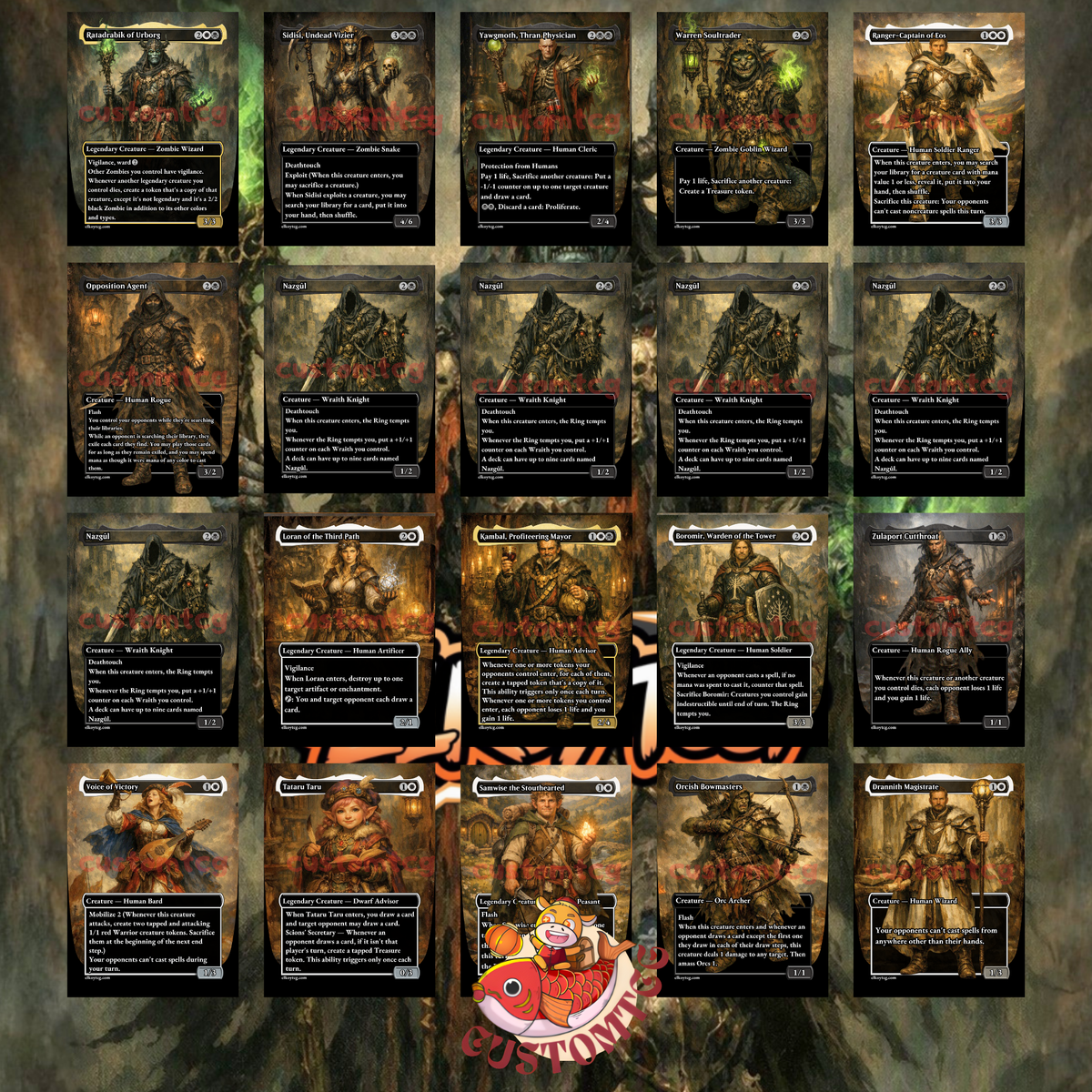 RATADRABIK OF URBORG Custom Deck 👑