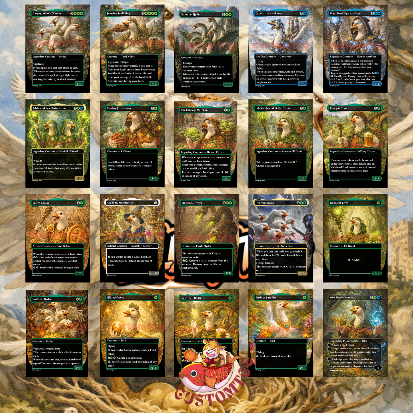 The Goose Mother Custom Deck