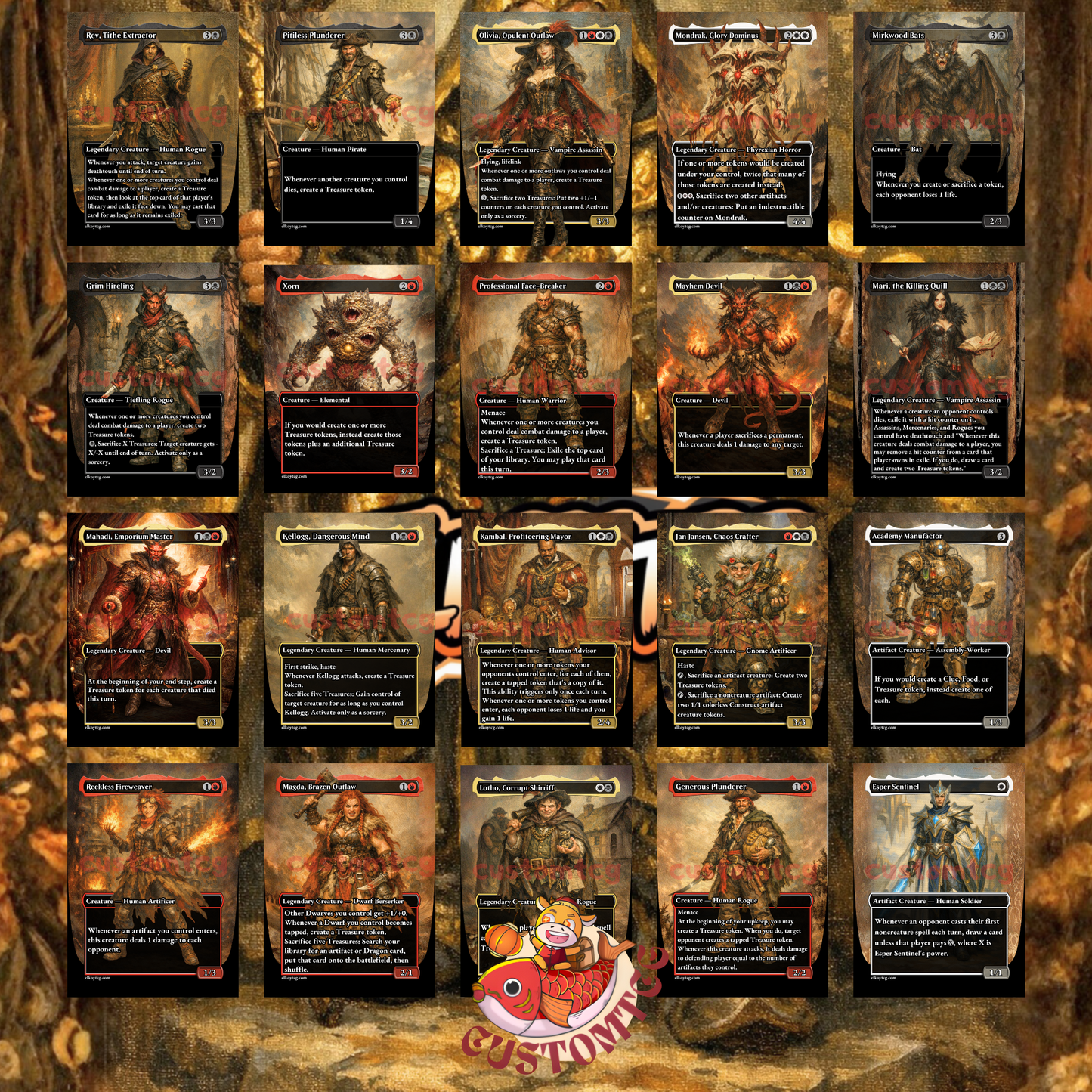 Vihaan, Goldwaker Custom Deck