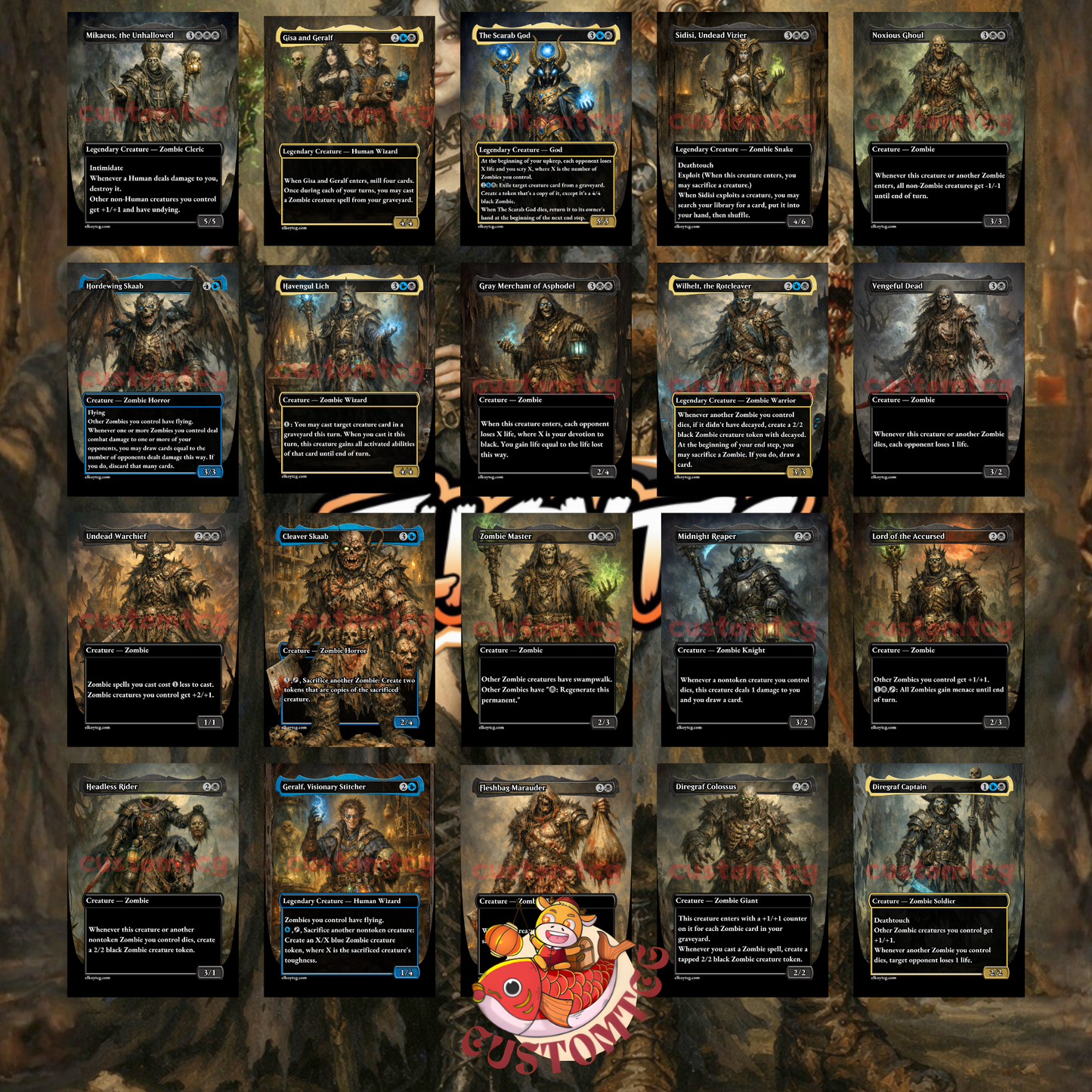 Gisa and Geralf Custom Deck