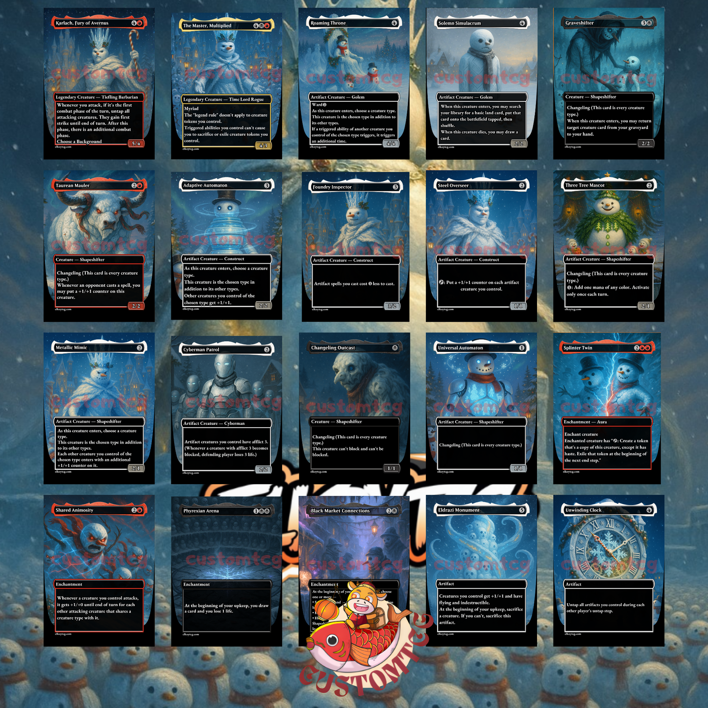 The Dalek Emperor Custom Deck