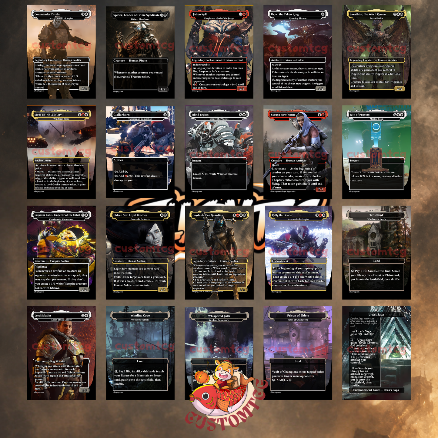 Destiny Custom Deck