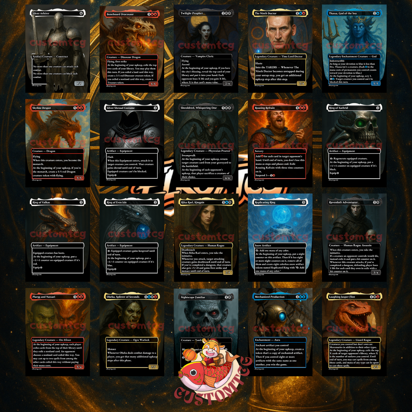 Obeka, Splitter of Seconds Custom Deck Top 61
