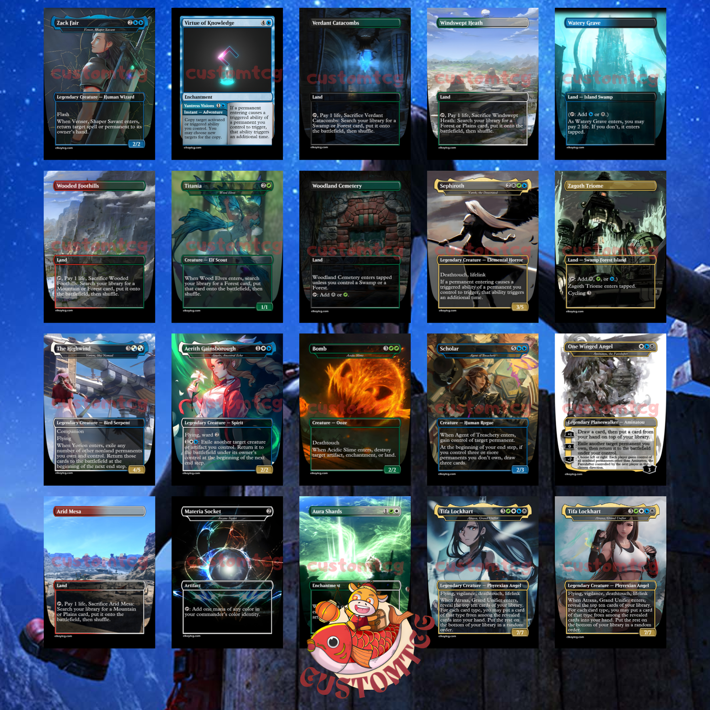 Final Fantasy Custom Deck