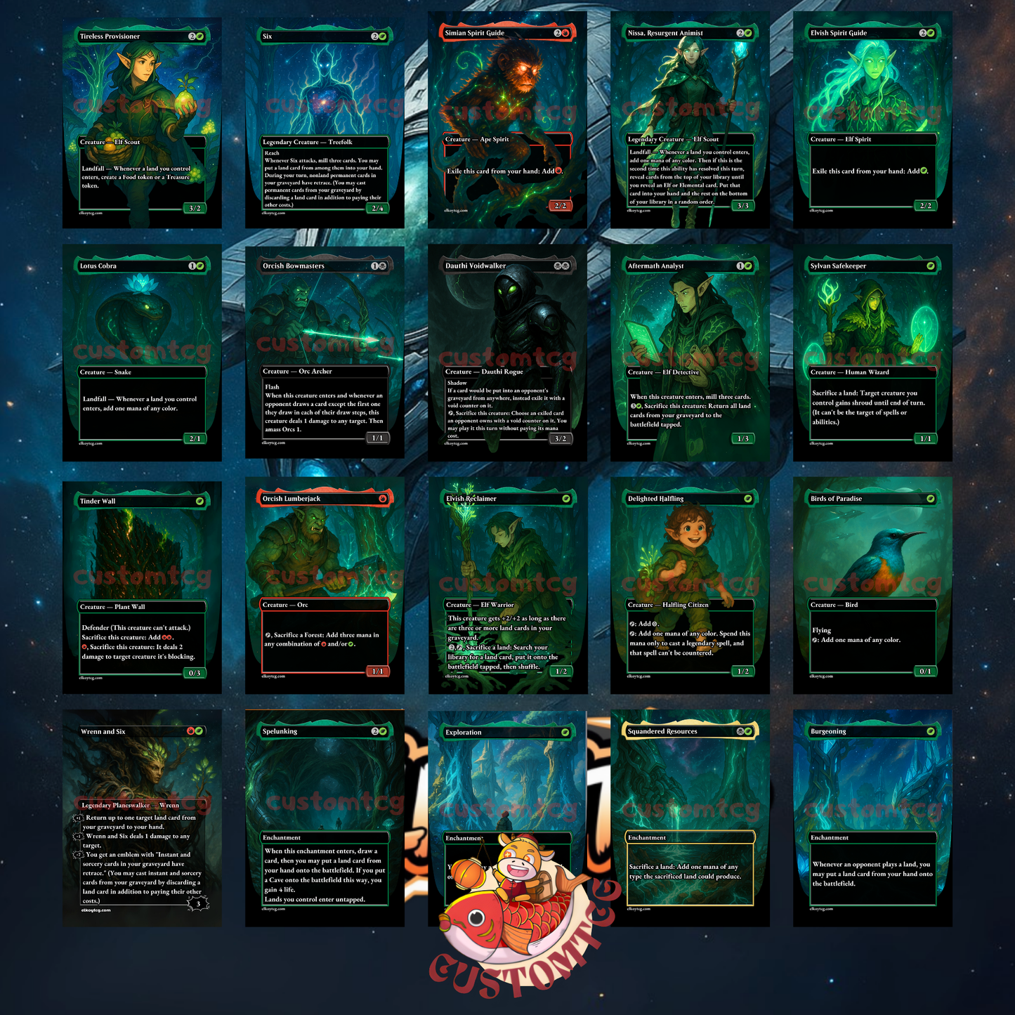 Hearthhull, the Worldseed – Custom Deck🌌