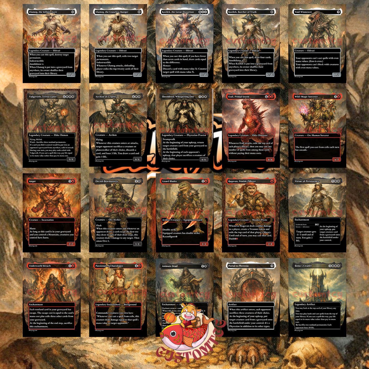 The Infamous Cruelclaw Custom Deck