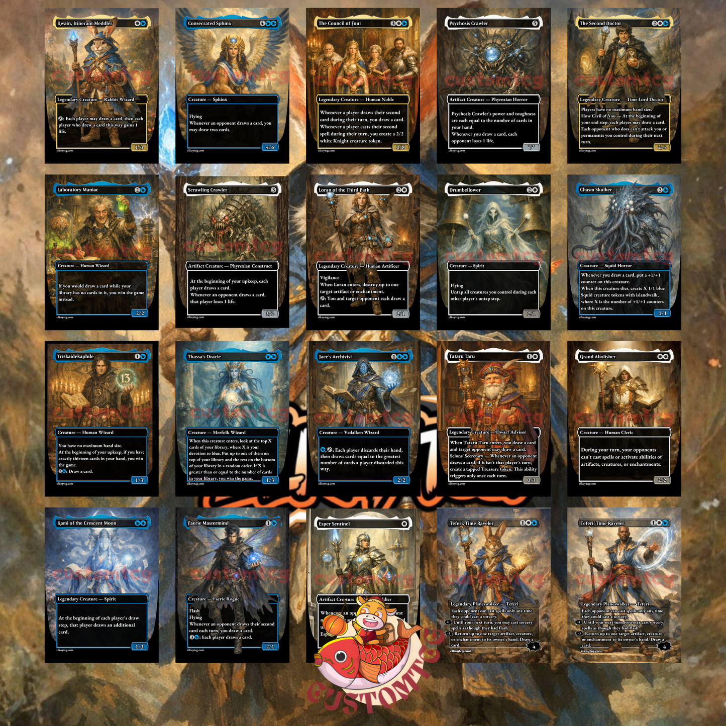 Kwain, Itinerant Meddler Custom Deck