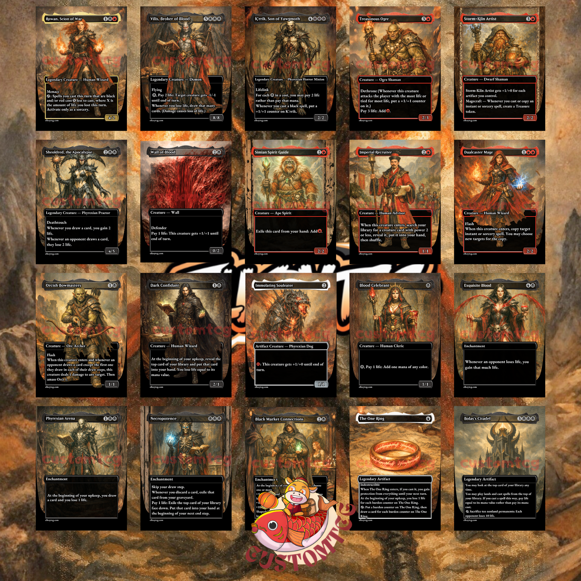 Rowan, Scion of War V2 Custom Deck ElkoyTCG Rowan, Scion of War V2 Custom Deck ElkoyTCG
