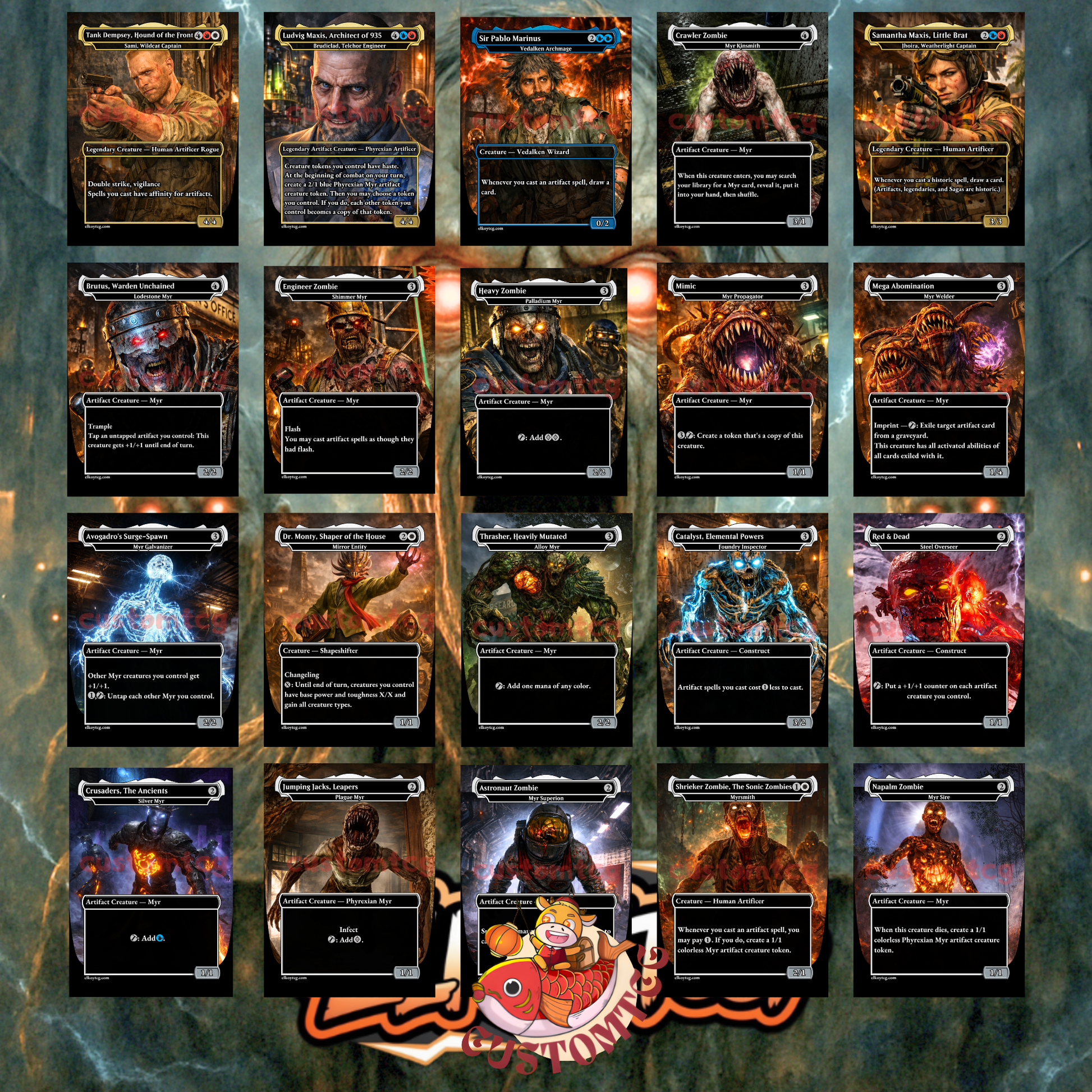 COD Zombies Custom Deck ElkoyTCG COD Zombies Custom Deck ElkoyTCG