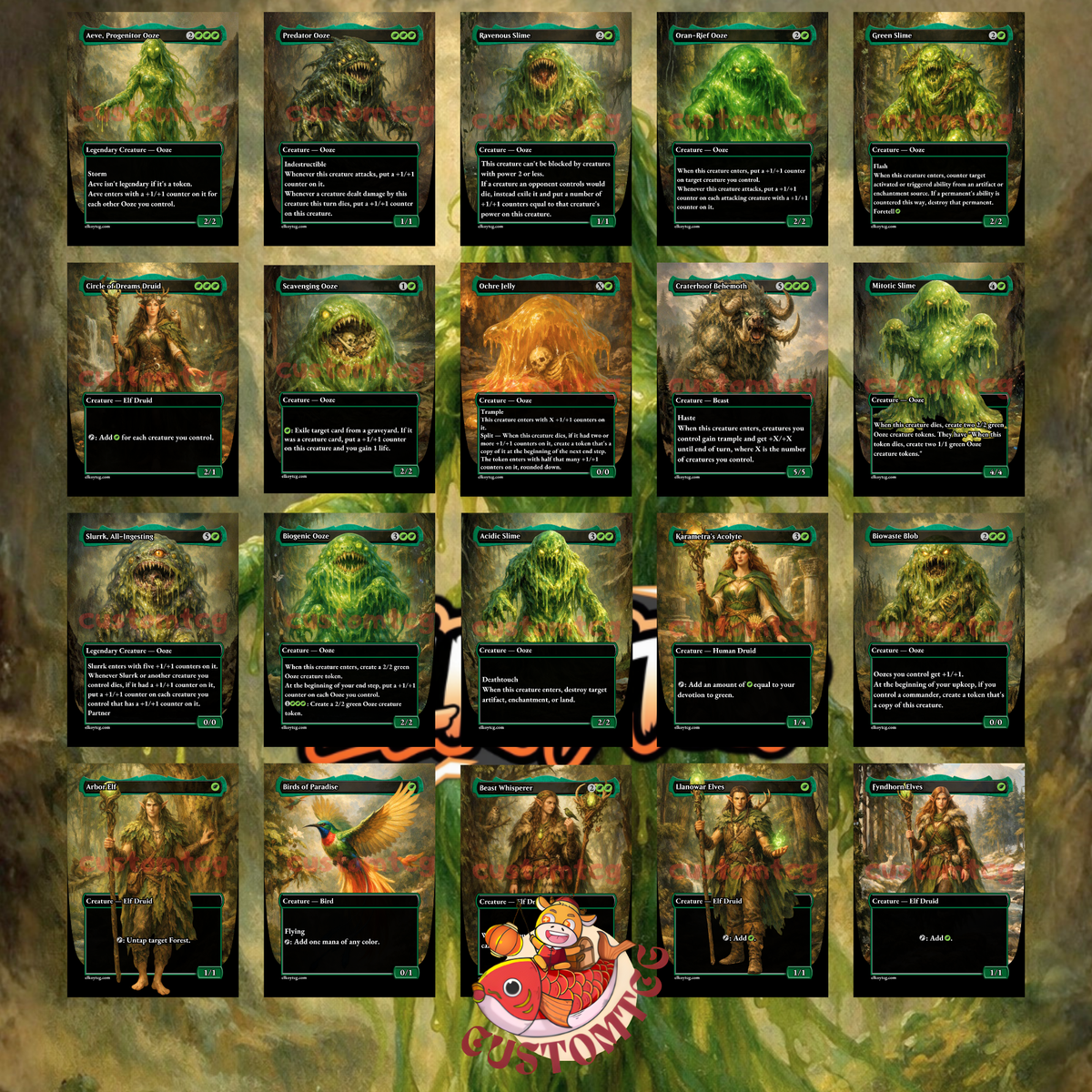 Aeve, Progenitor Ooze Custom Deck