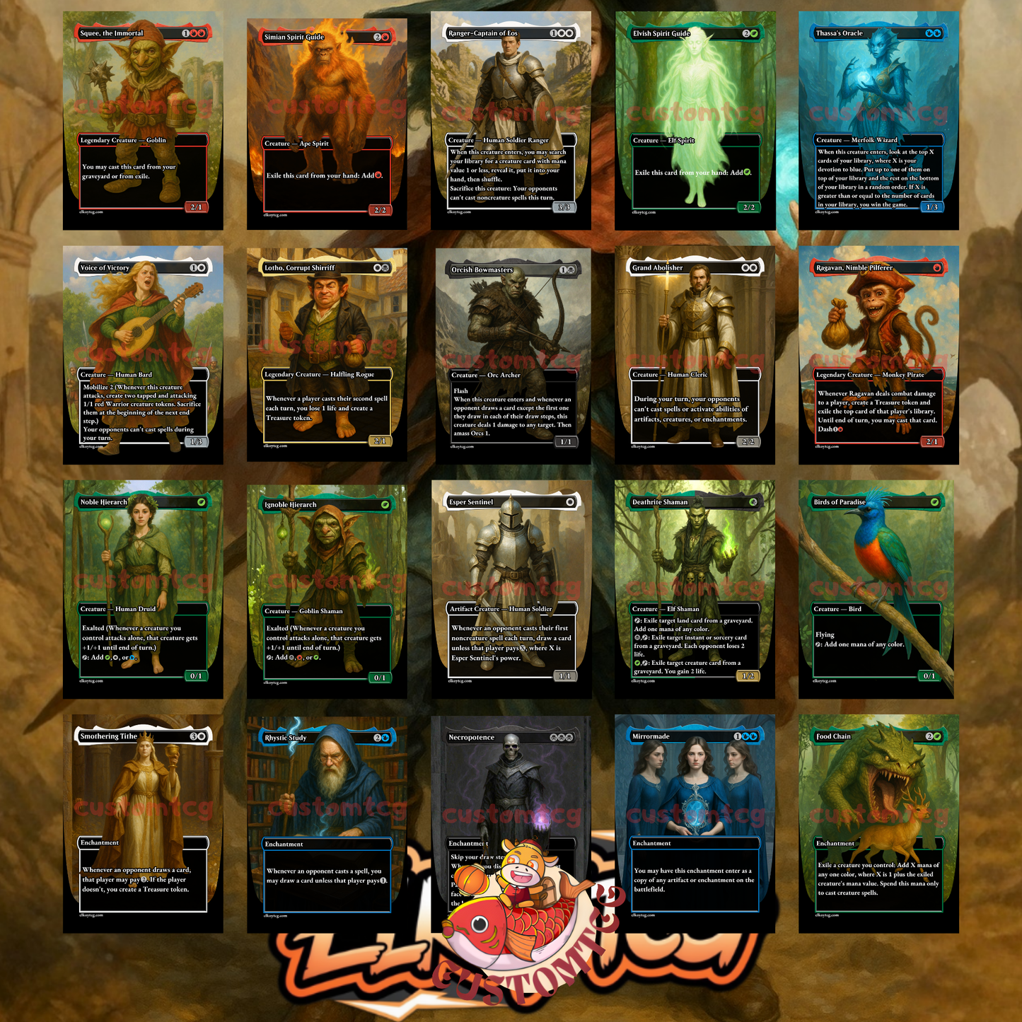 Terra, Magical Adept Custom Deck