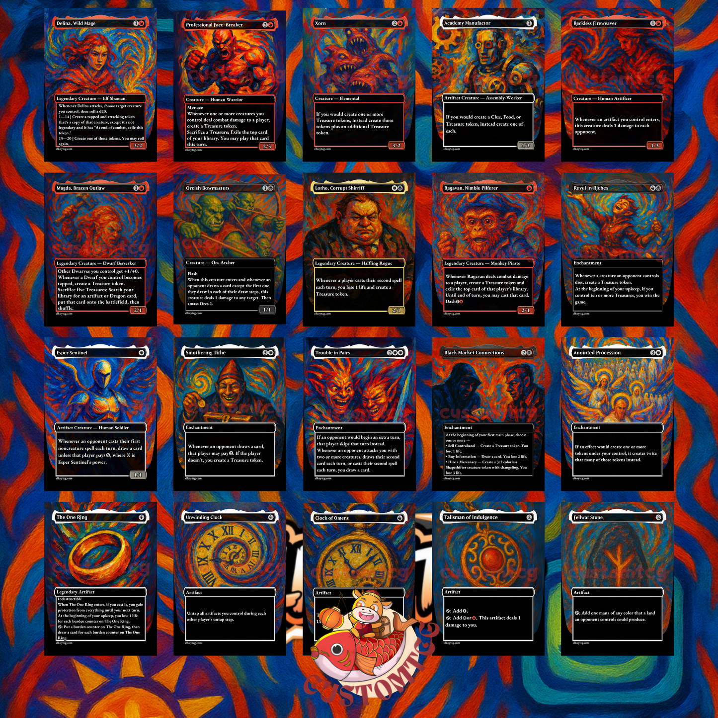 Mr. House, President and CEO – Custom Deck 🎲