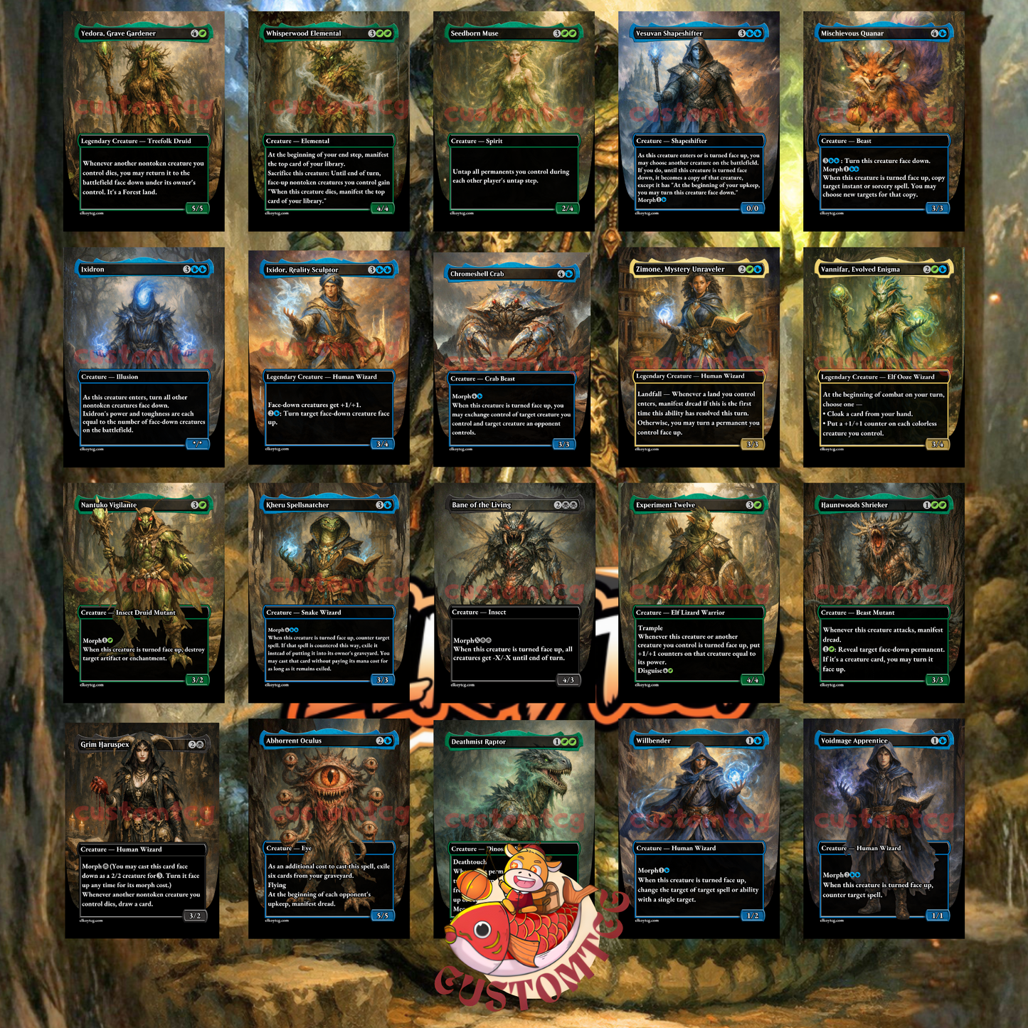 Kadena, Slinking Sorcerer Custom Deck
